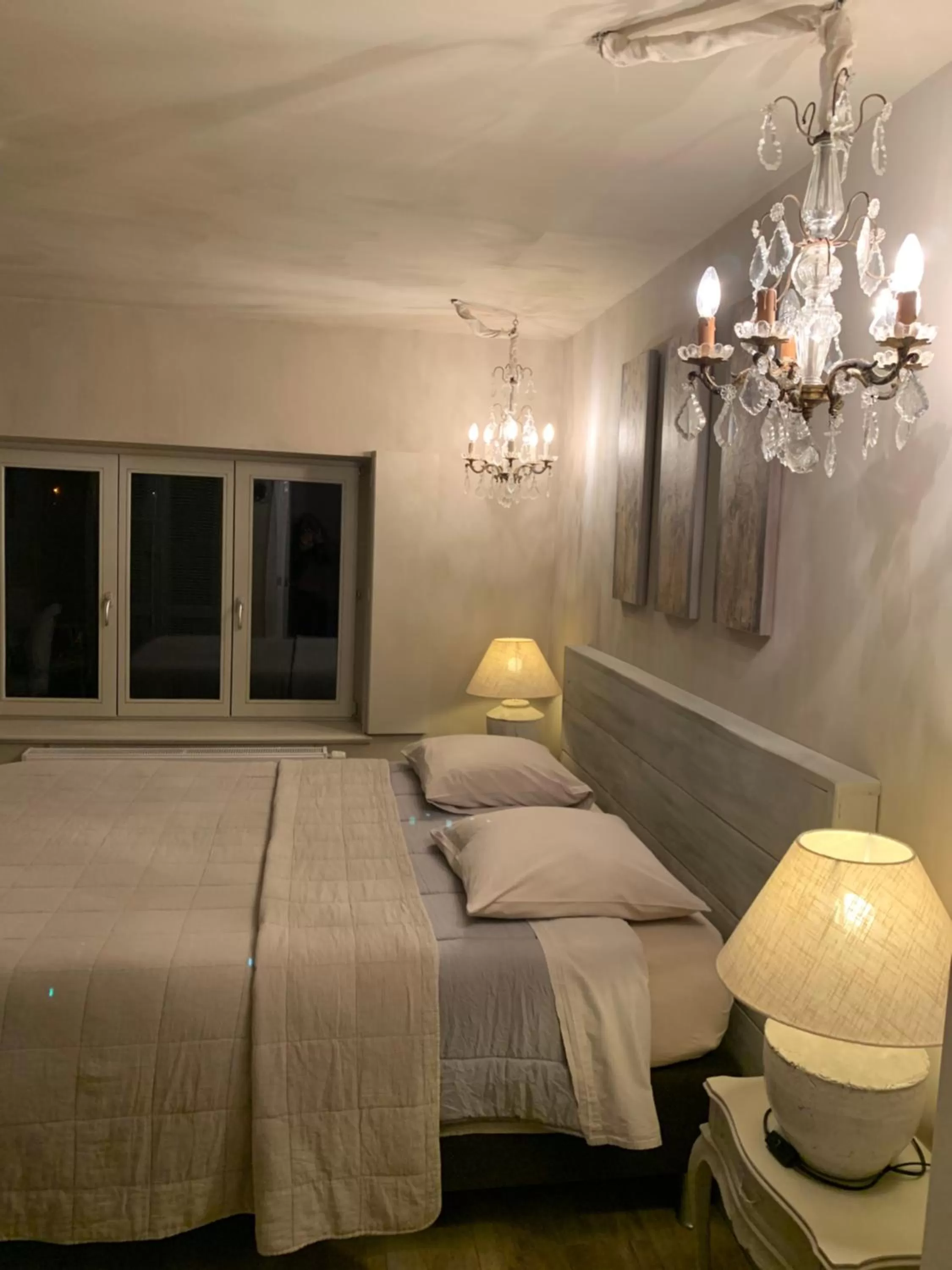 Bed in B&B Silentium