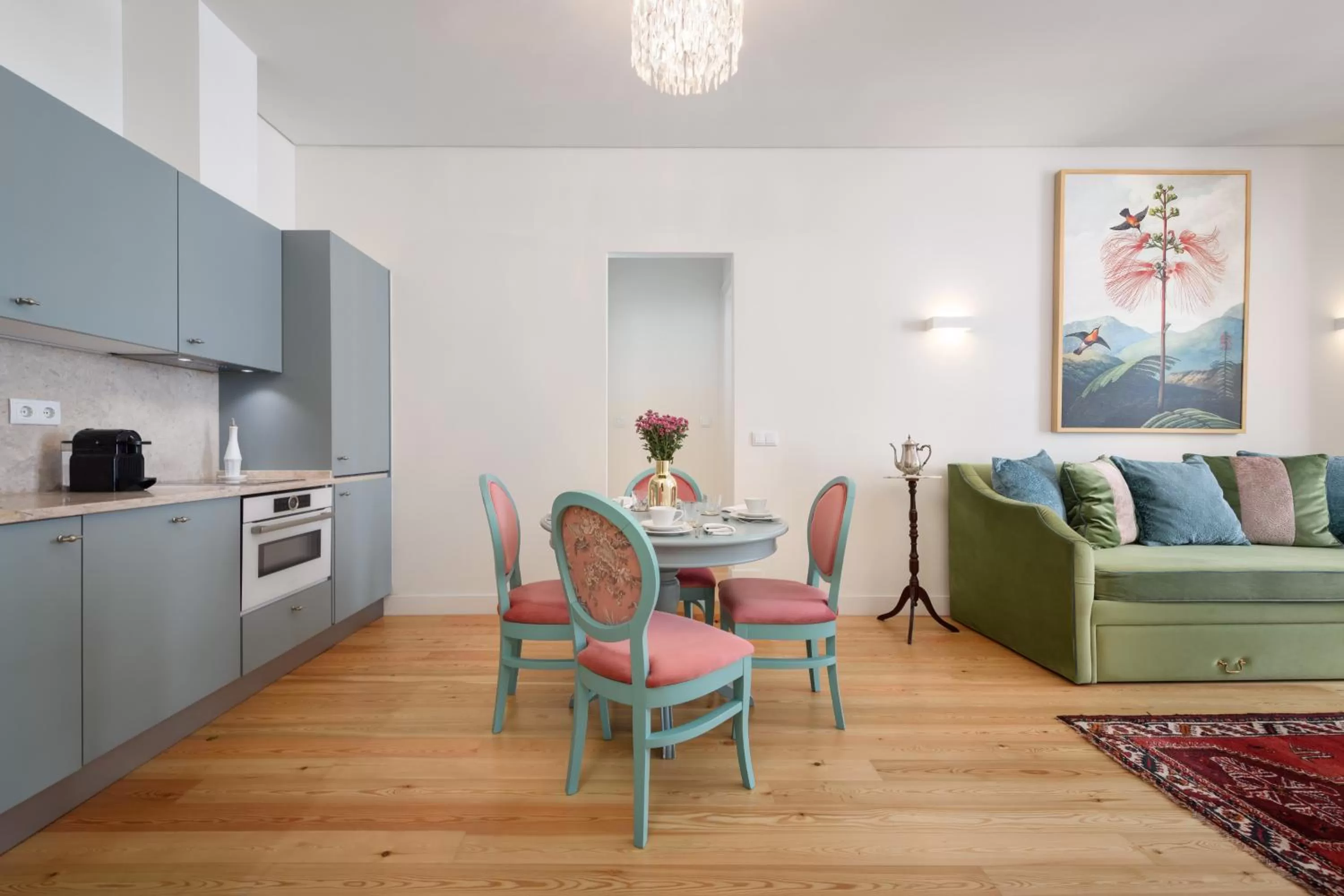 Kitchen or kitchenette in Residentas Arco do Bandeira