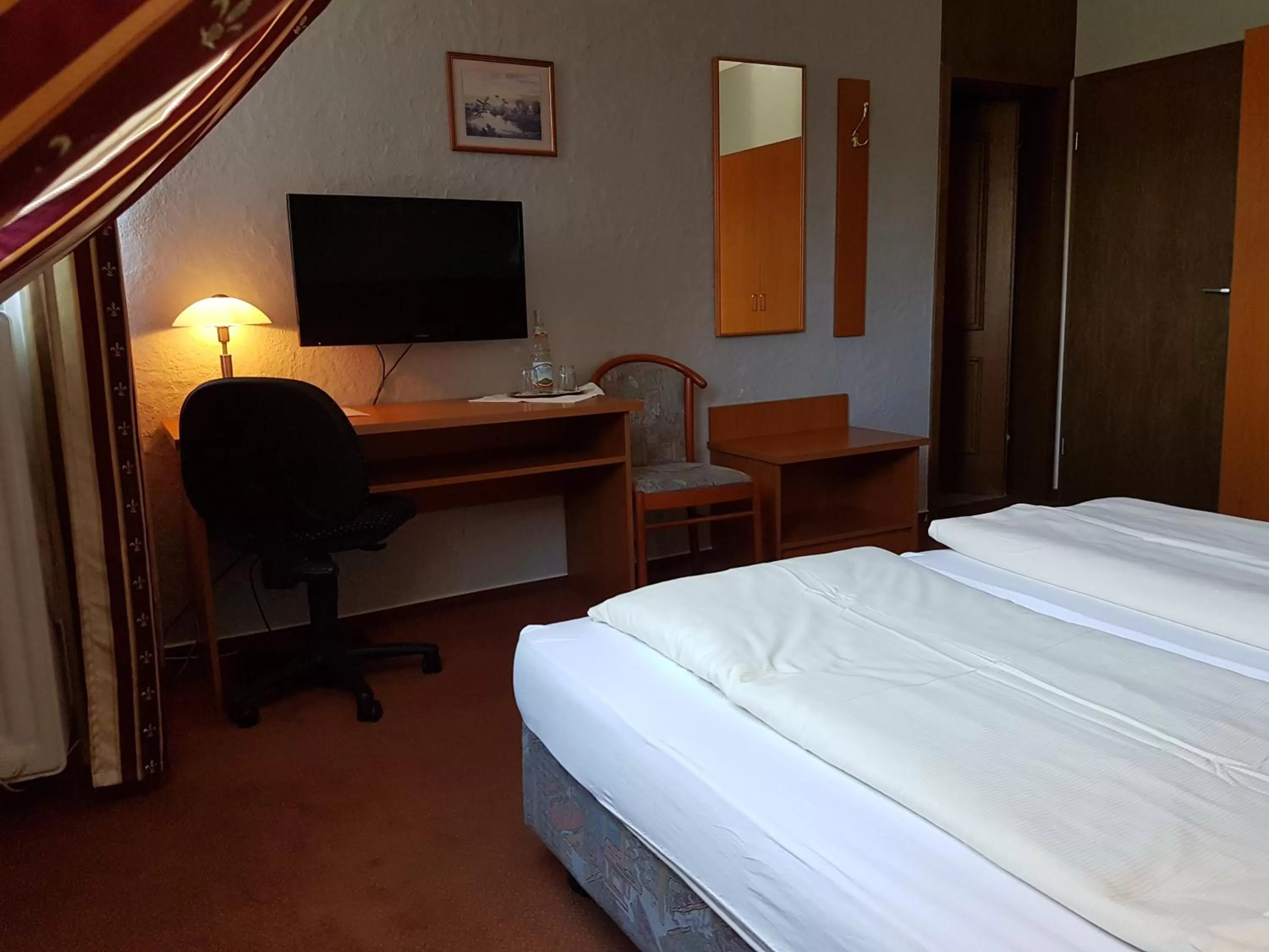 Photo of the whole room, Bed in Hotel Restaurant Klostermühle