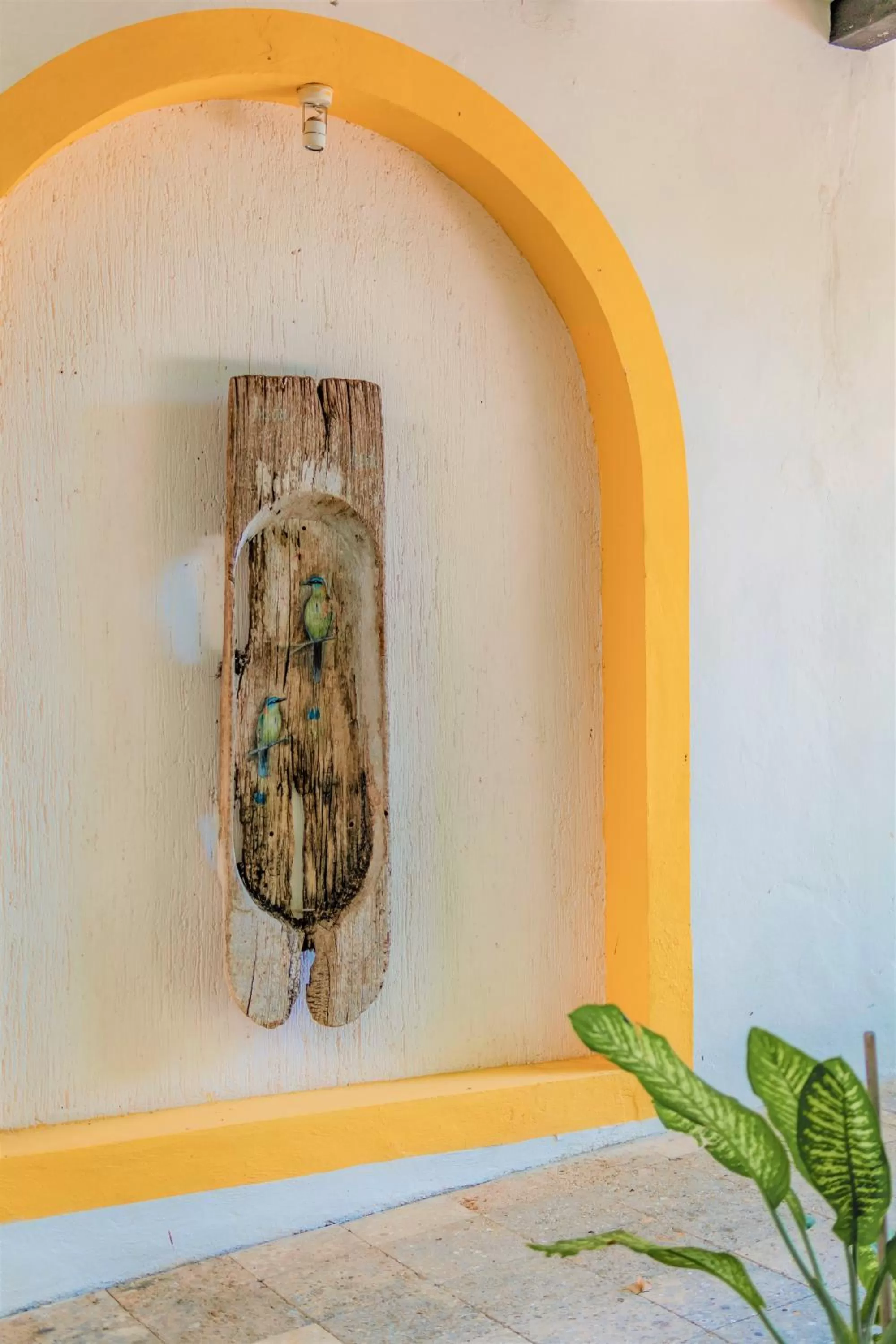 Decorative detail in Maison del Embajador