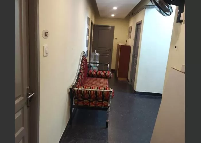 Seating area in Geetha Residency