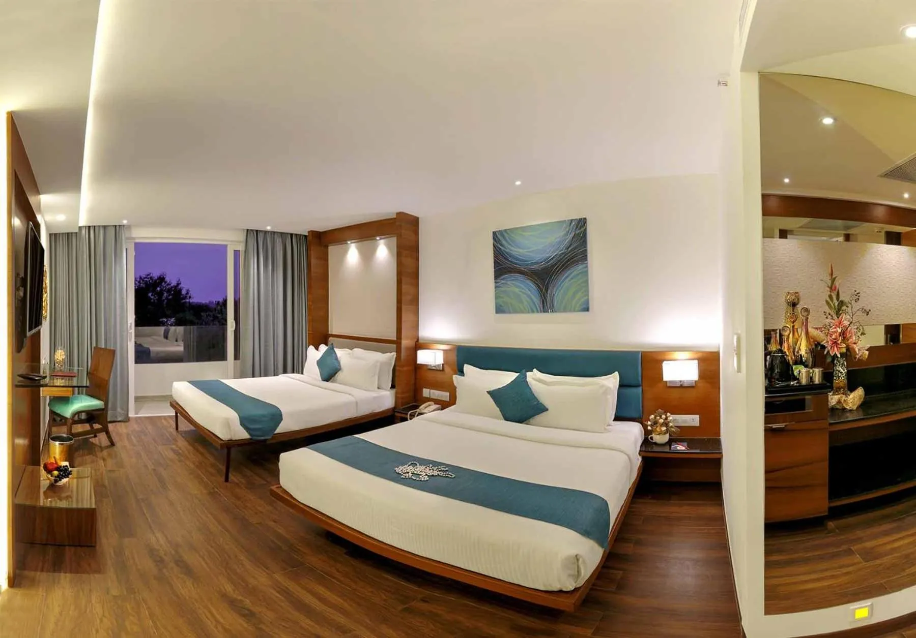 TV and multimedia, Bed in Roopa Elite