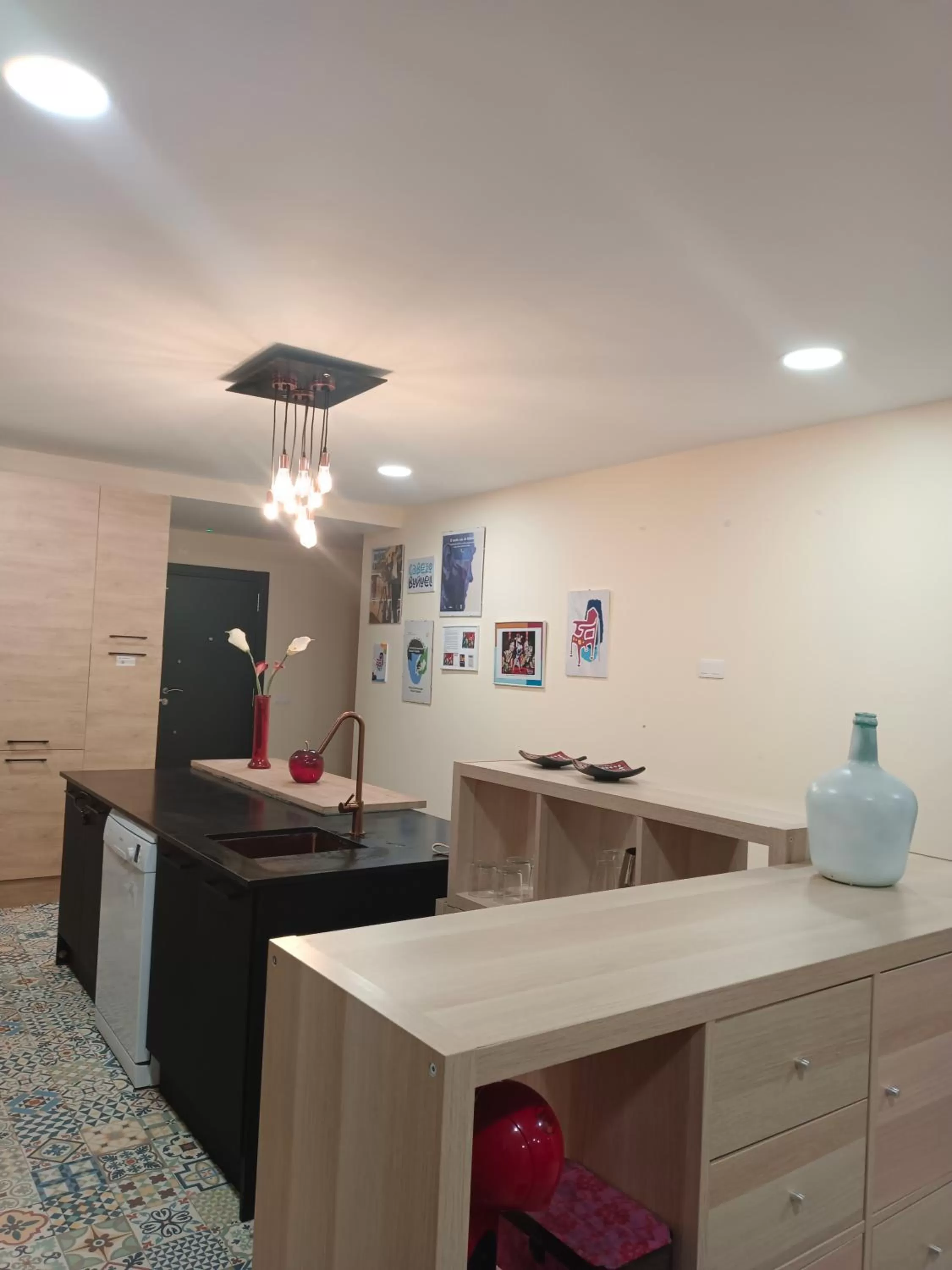 Kitchen or kitchenette, Kitchen/Kitchenette in Cabezo Buñuel Hostal