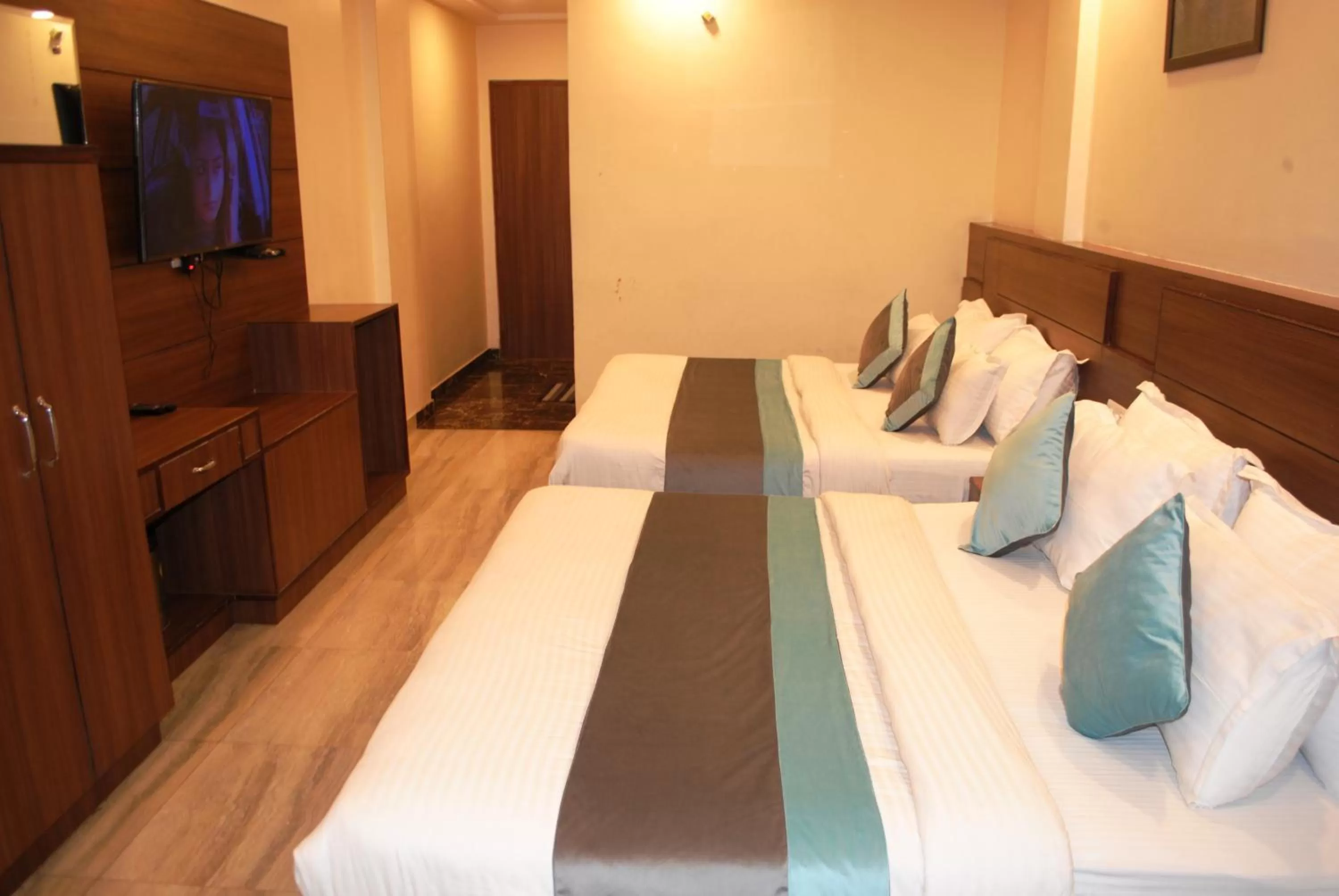 Photo of the whole room, Bed in Hotel The Vaishno Devi Hills