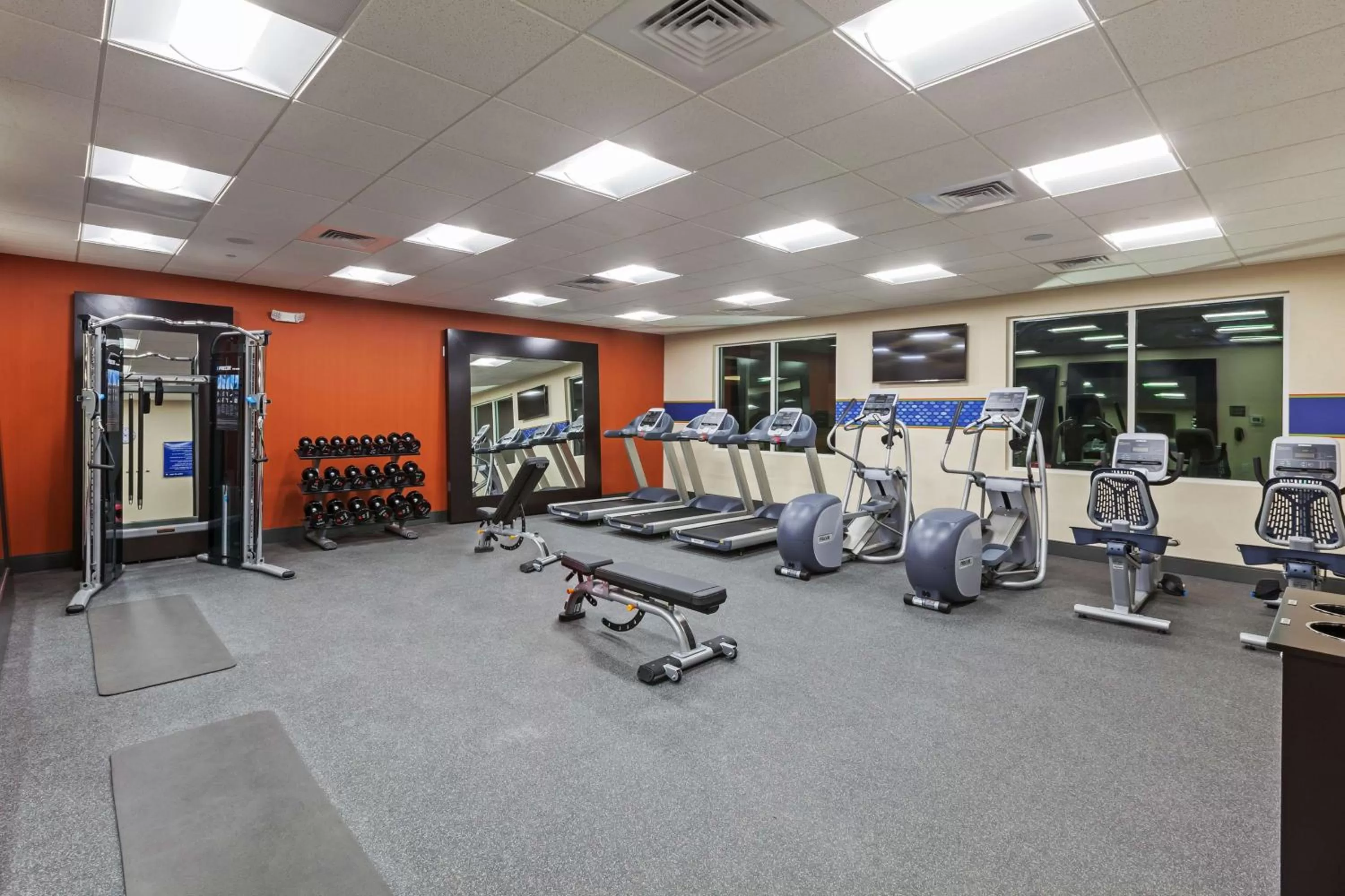 Fitness centre/facilities in Hampton Inn By Hilton Bulverde Texas Hill Country