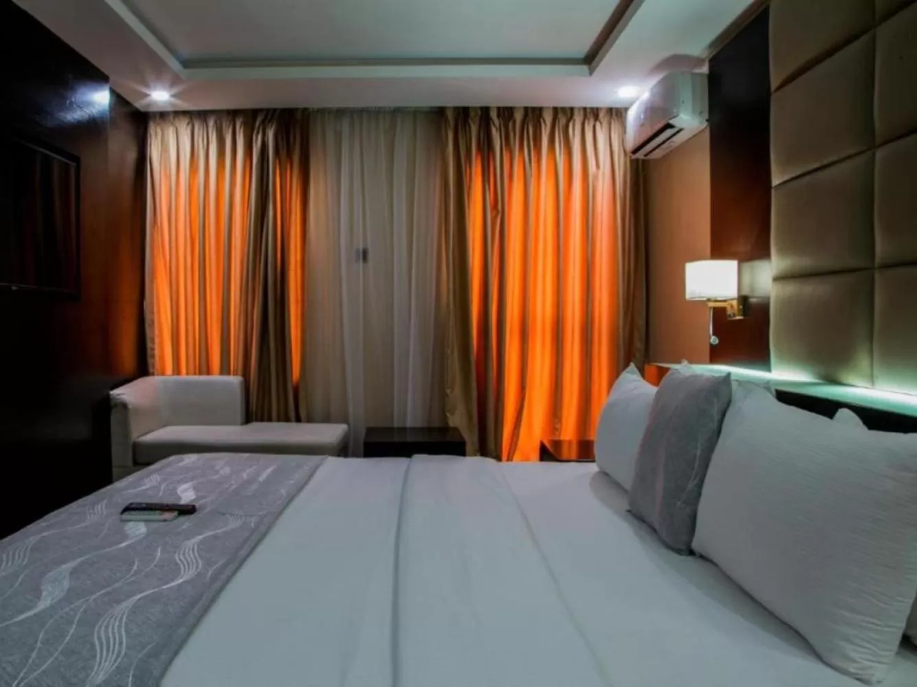 Bed in The Willows Nest Hotel Ibadan