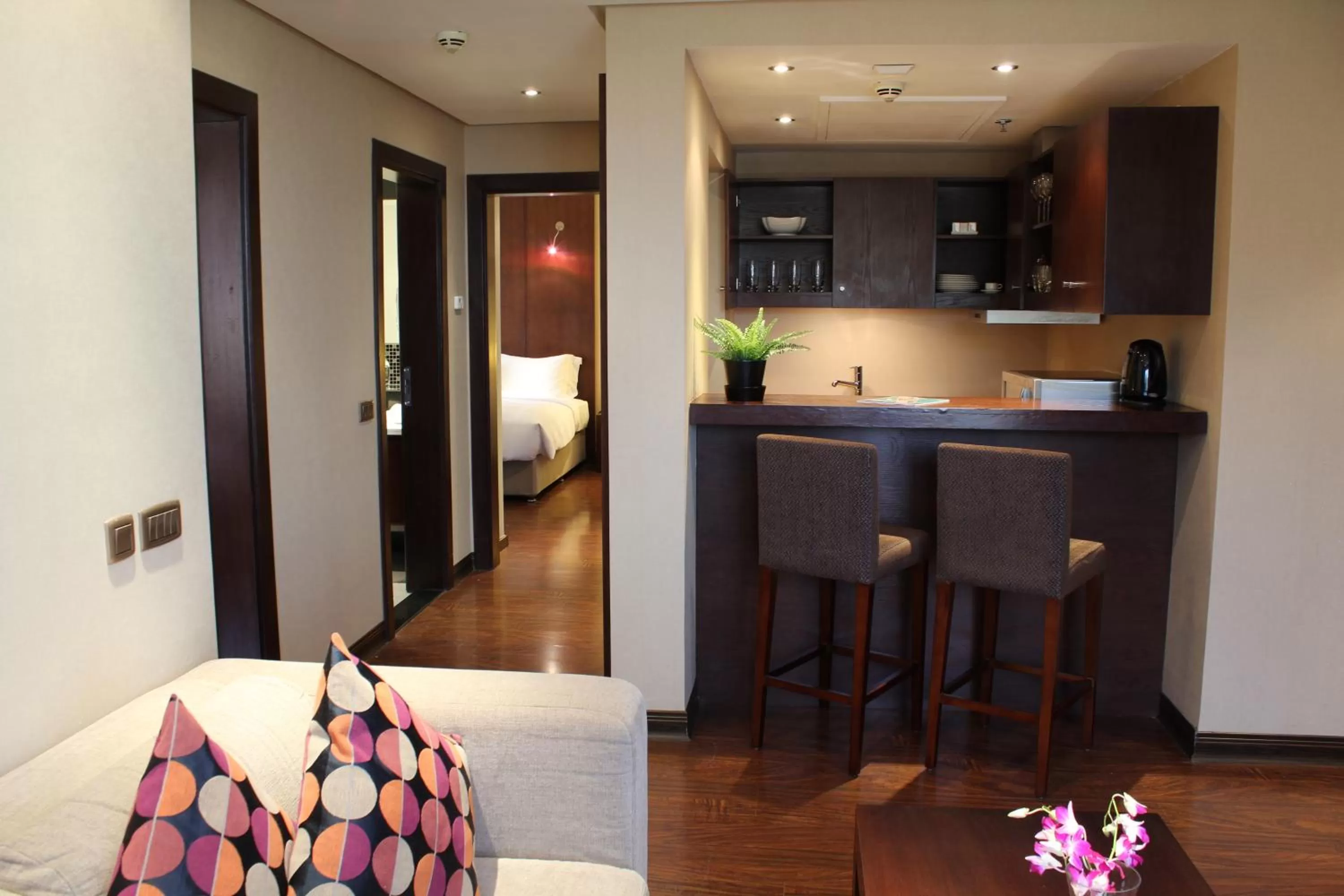 Seating area in Safir Fintas Hotel Kuwait