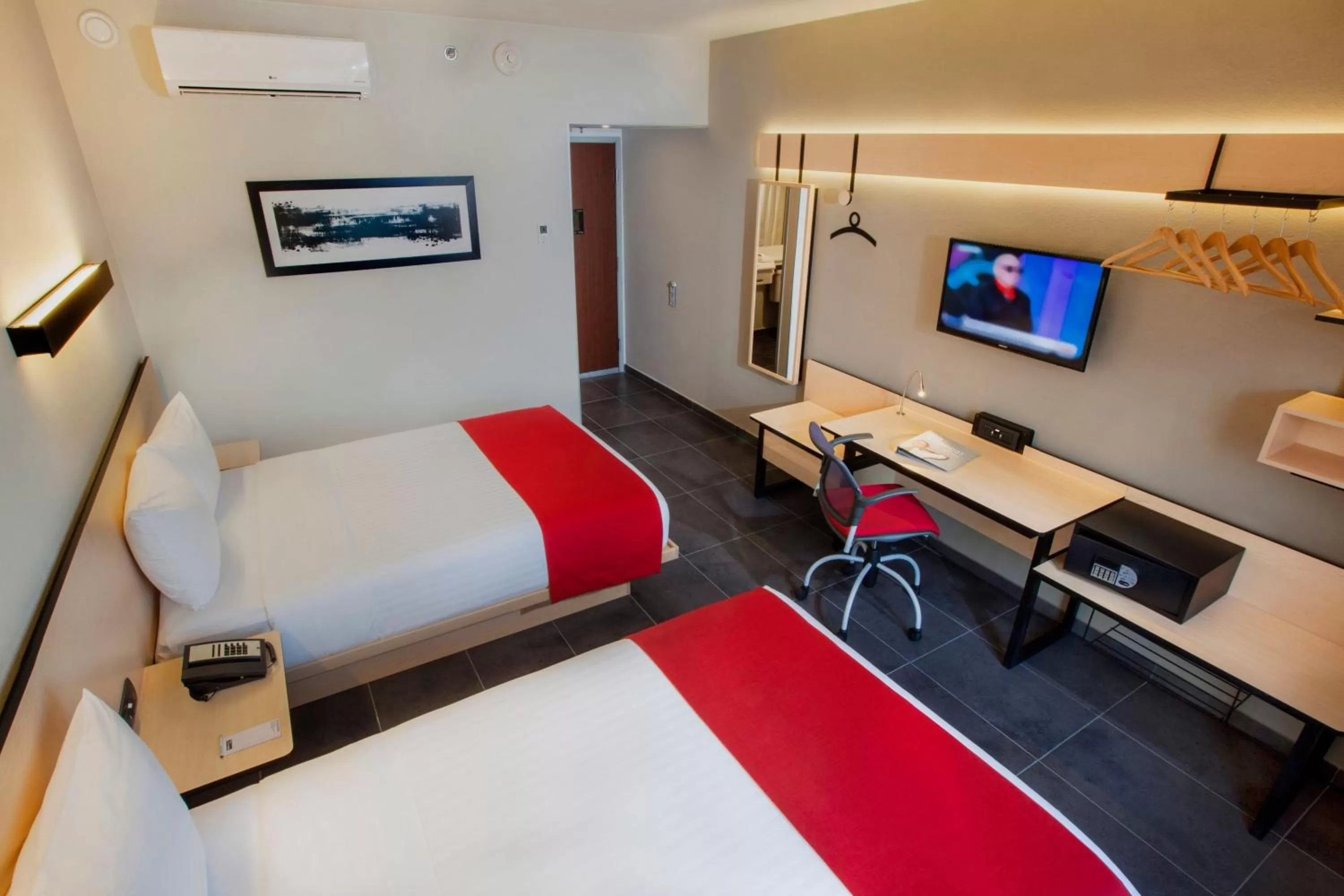 Bedroom, Bed in City Express Plus by Marriott Cabo San Lucas