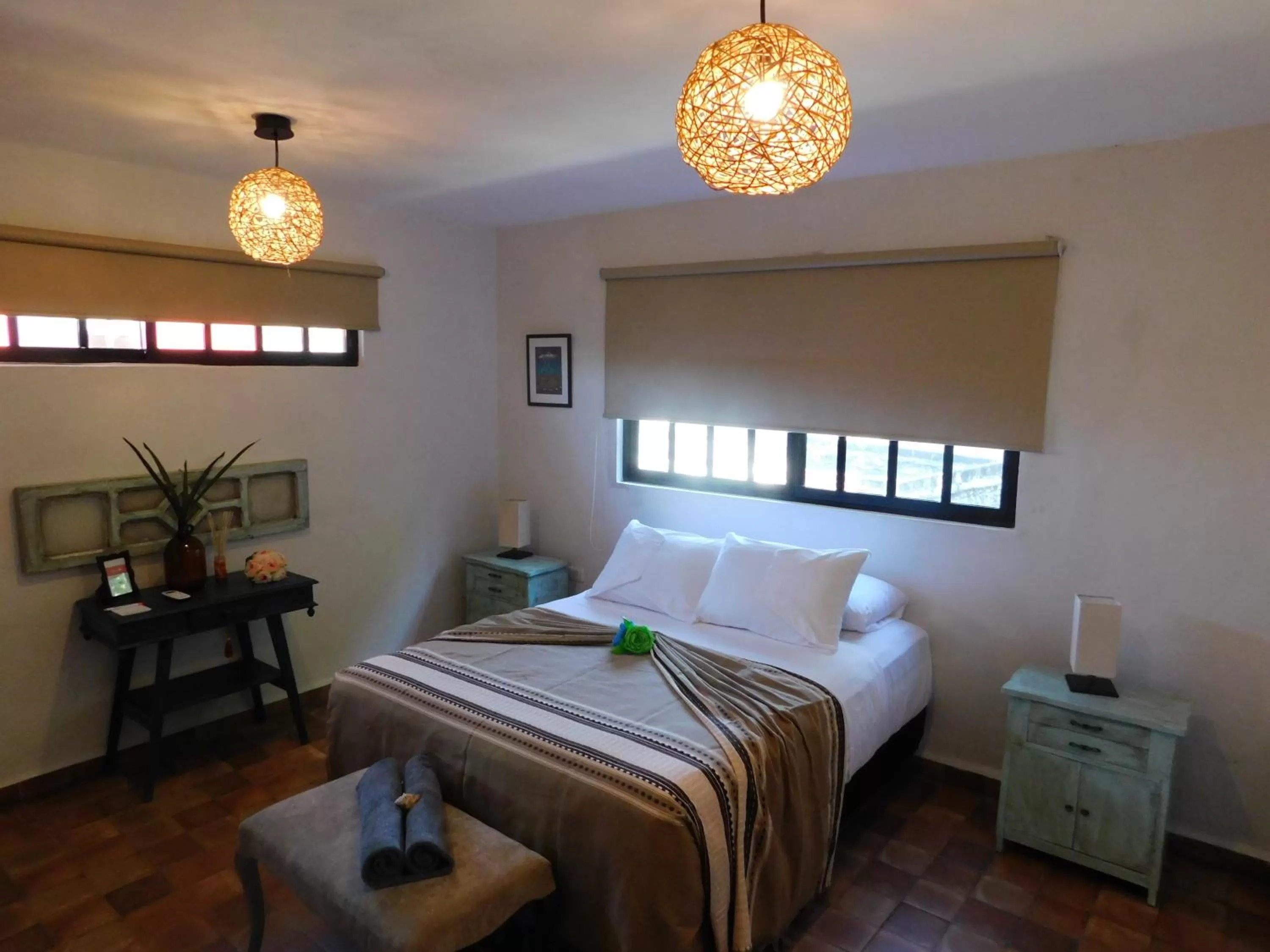 Bed in Hotel Boutique Casa Flor de Mayo