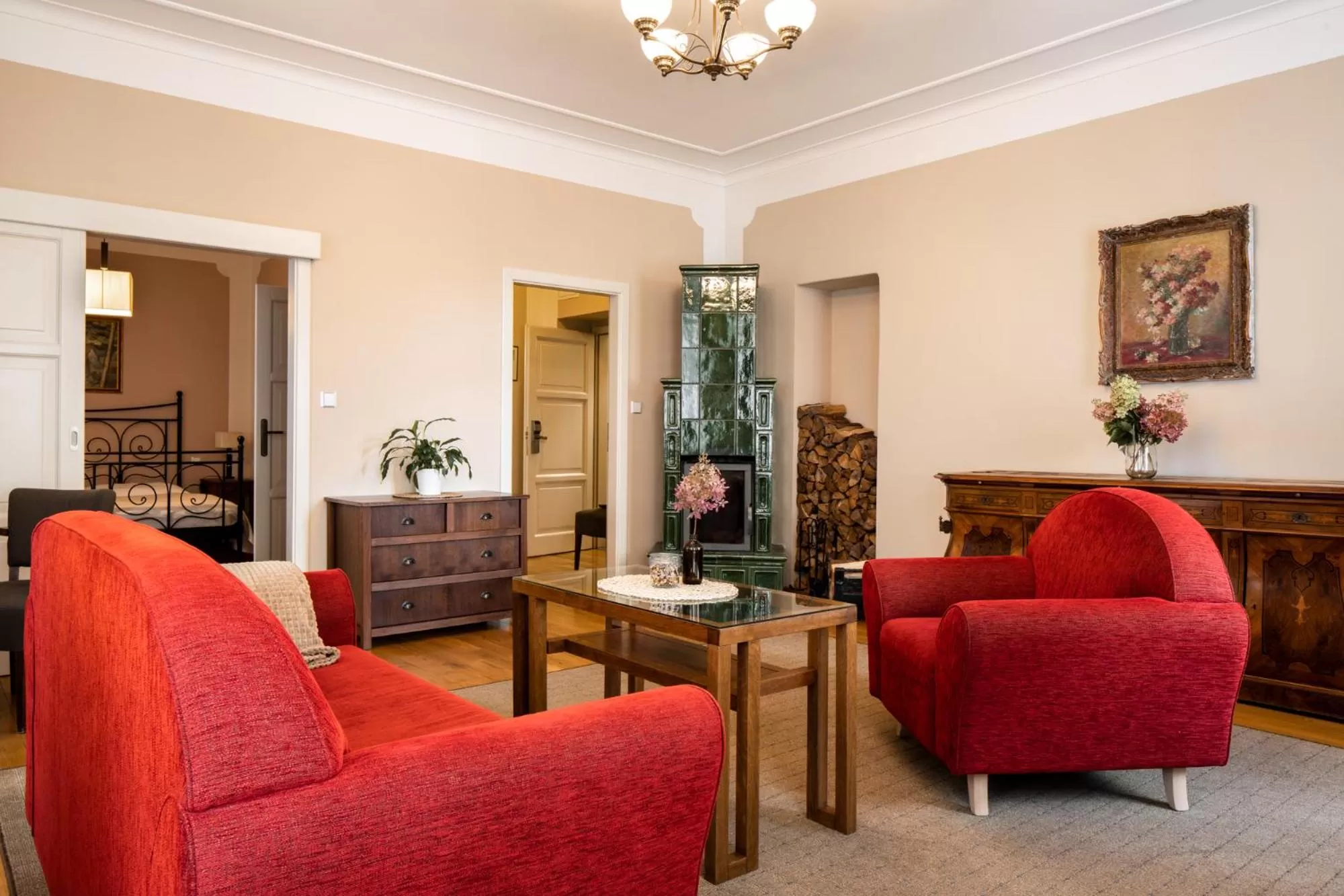 Living room in Hygge Hotel U Zvonu