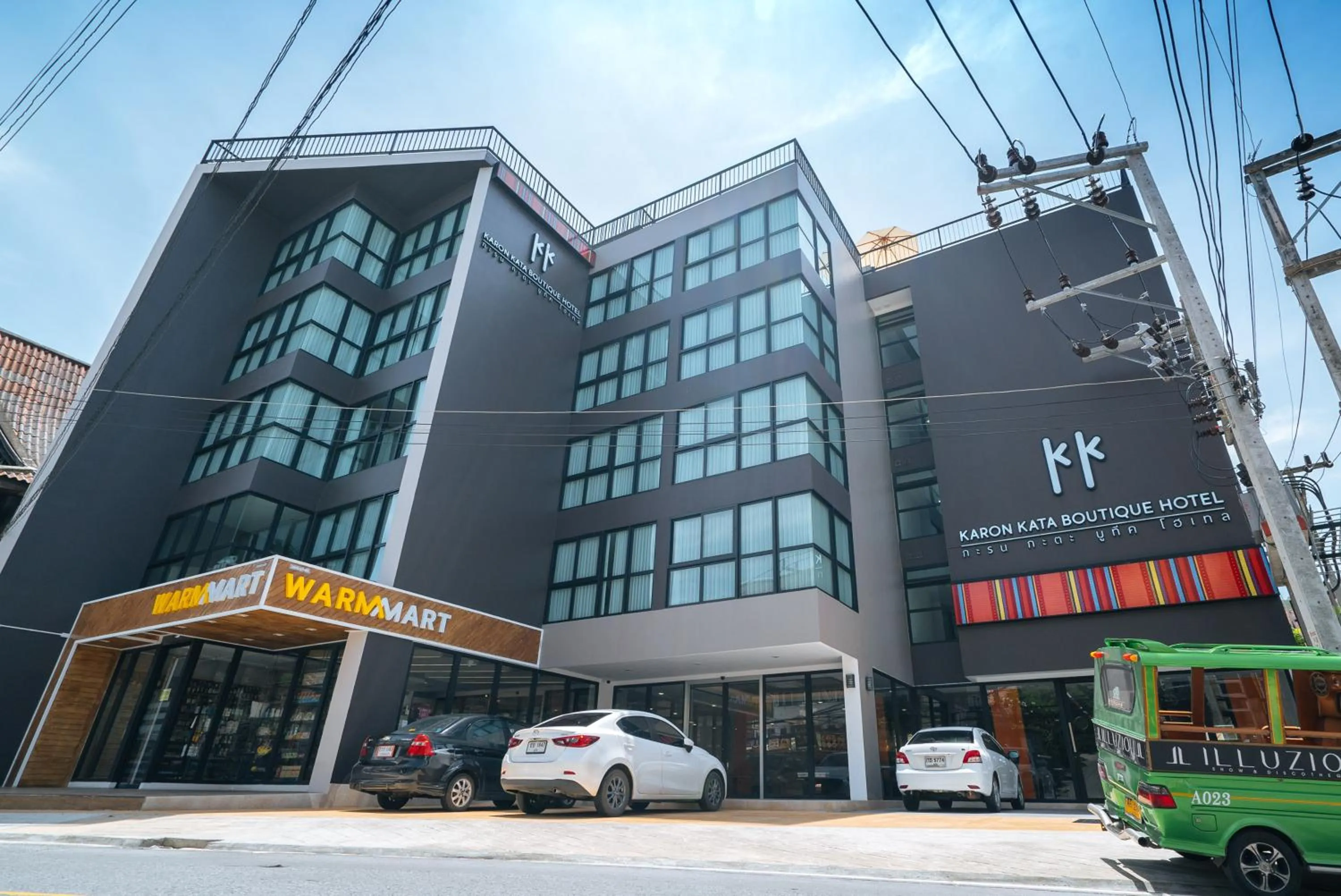 Property building in KK Karon Kata Boutique Hotel