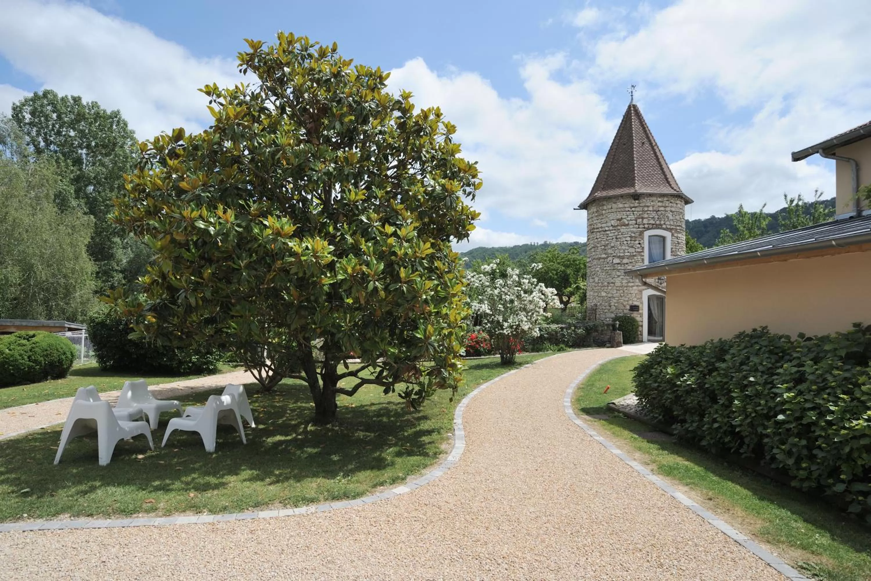 Garden in Domaine de Suzel