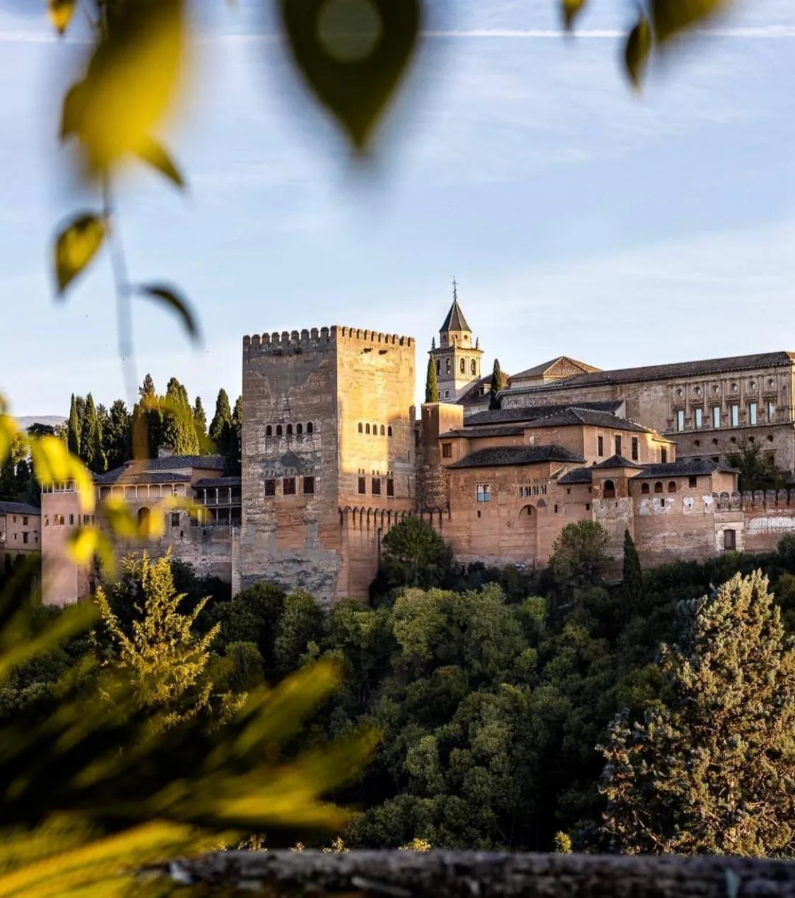 Bird's eye view in Hotel Reina Cristina