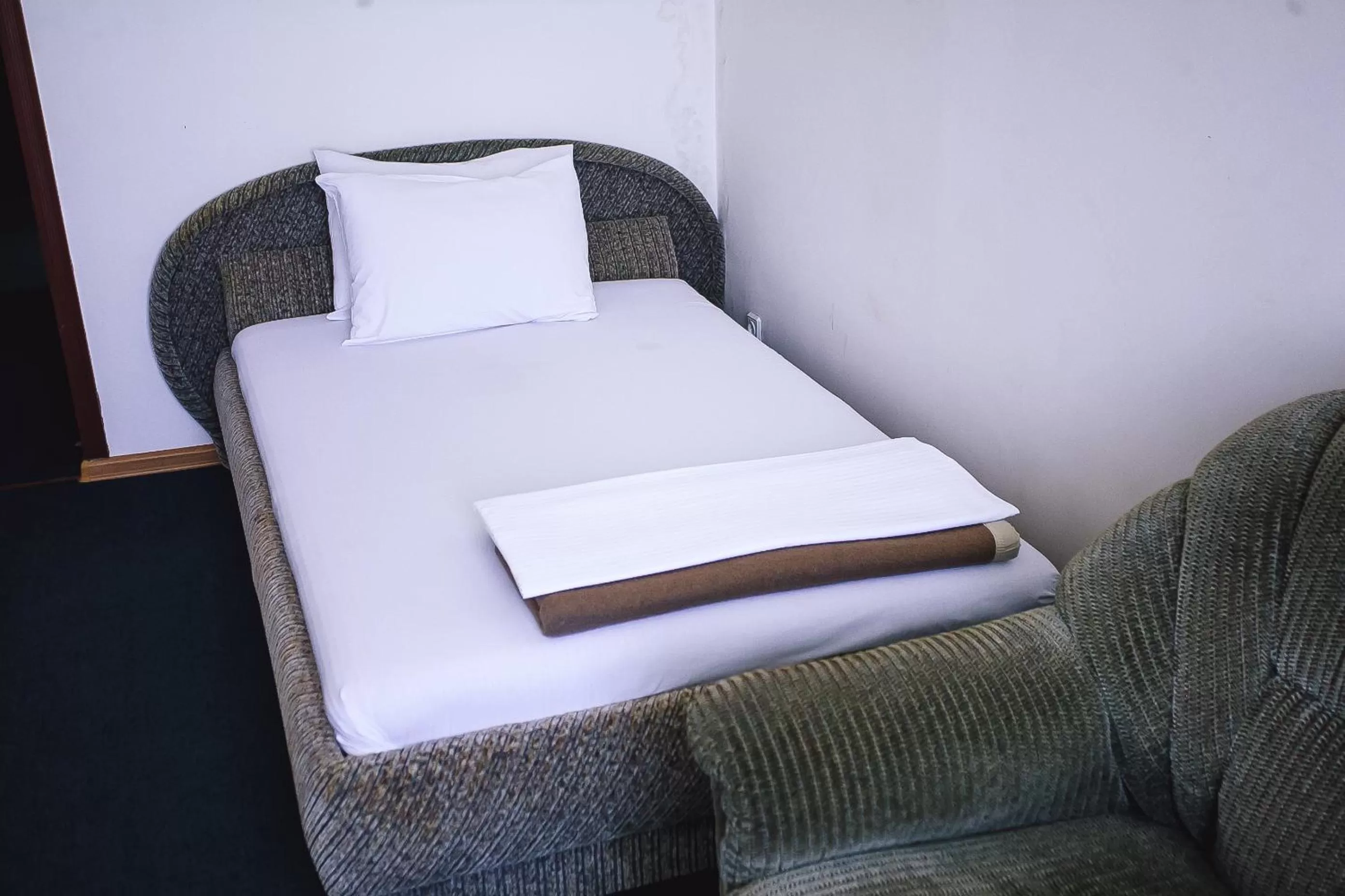 Bed in Aktau Hotel