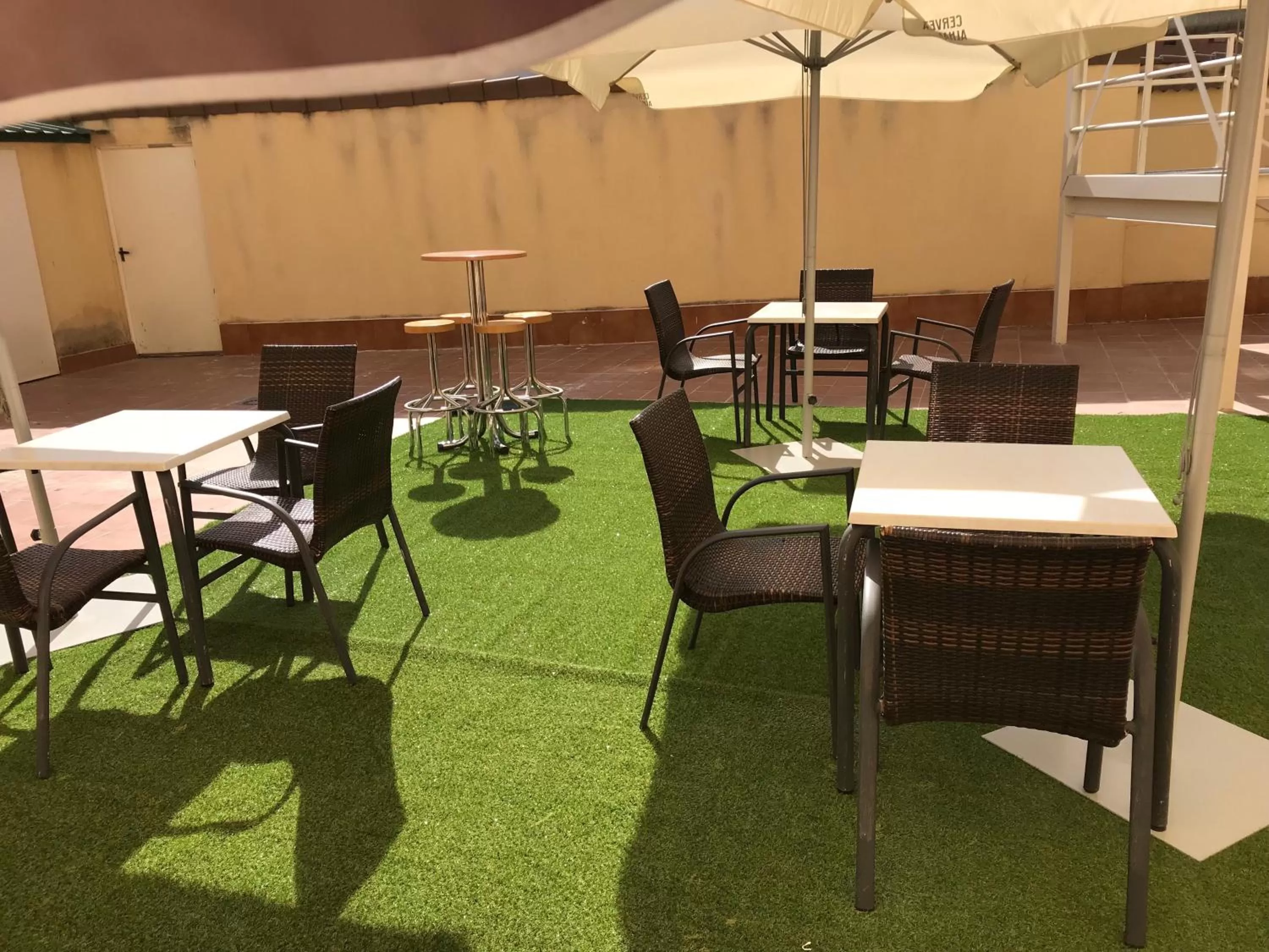 Balcony/Terrace in Hotel Puerta de Ocaña