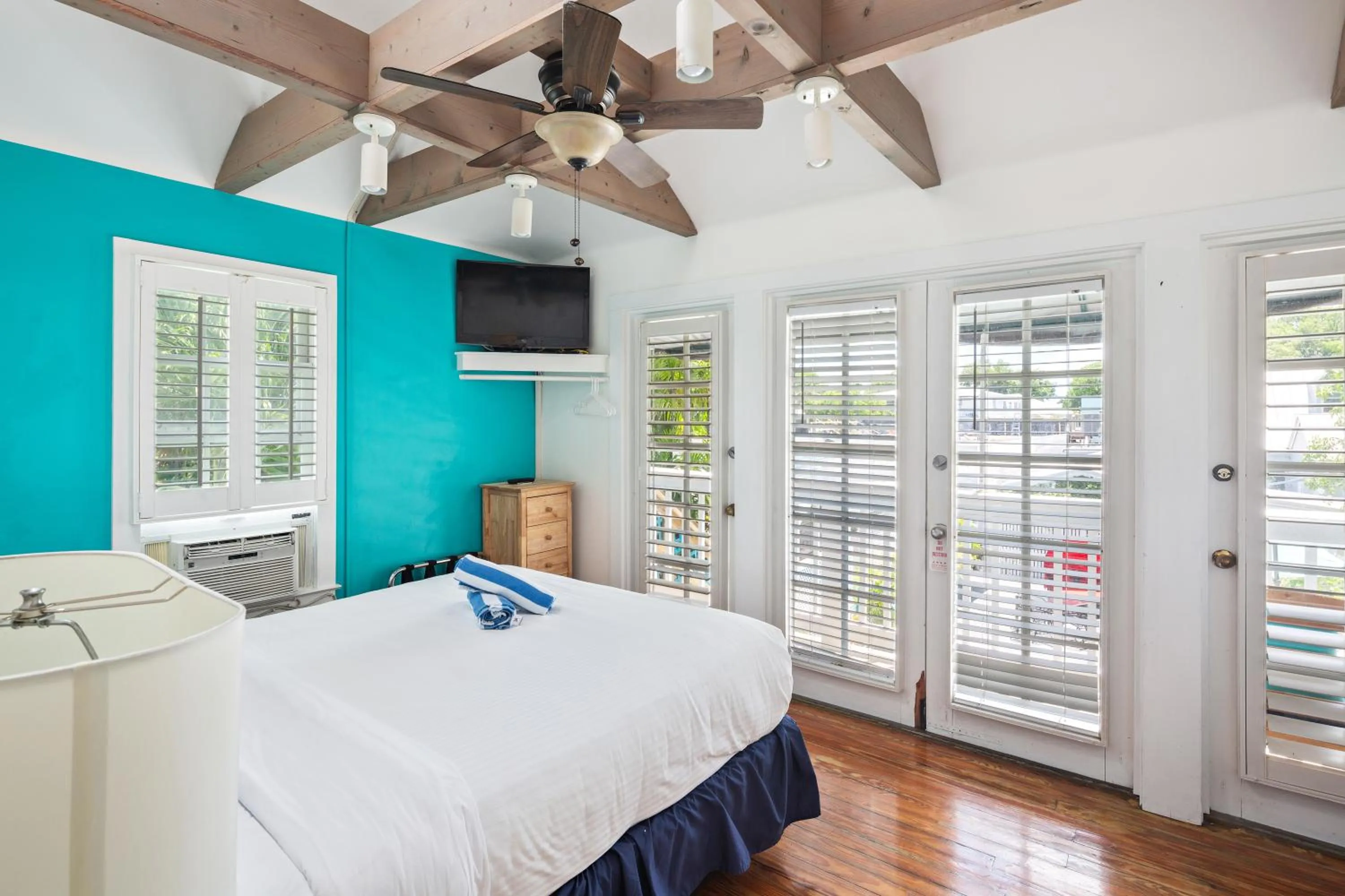 Bed in Wicker Guesthouse