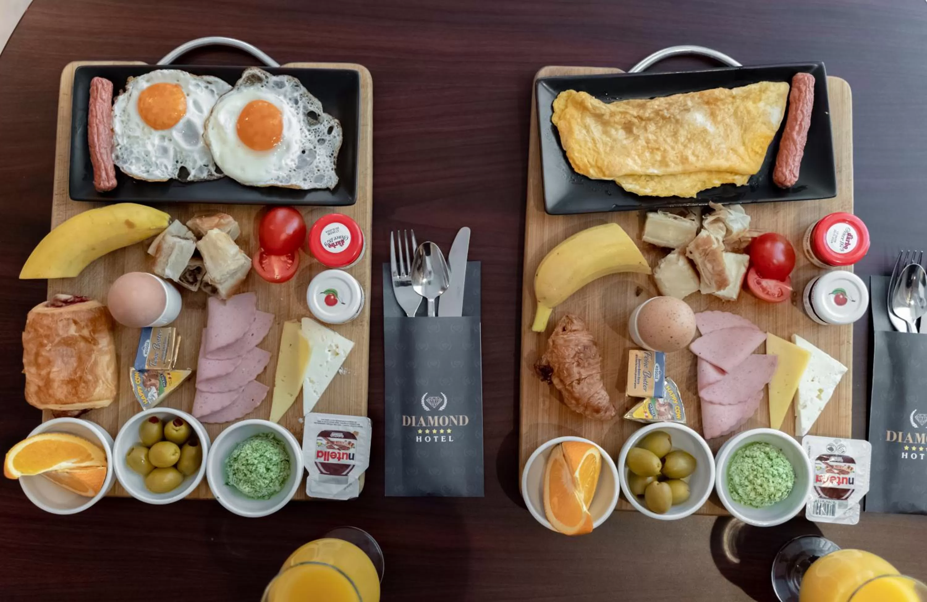 Breakfast in Hotel Diamond Prishtina