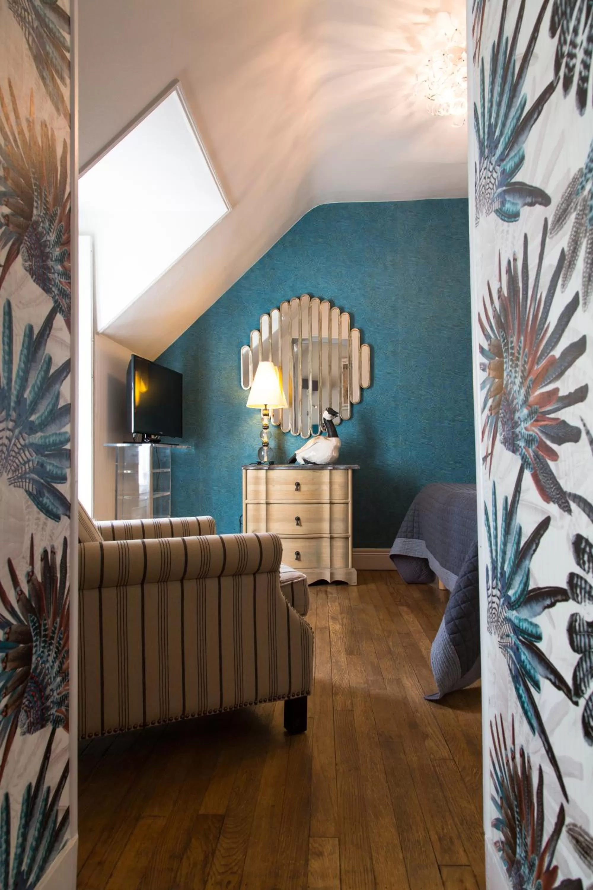 Bedroom in Chambres et Tables d'hôtes du Puits d'Athie