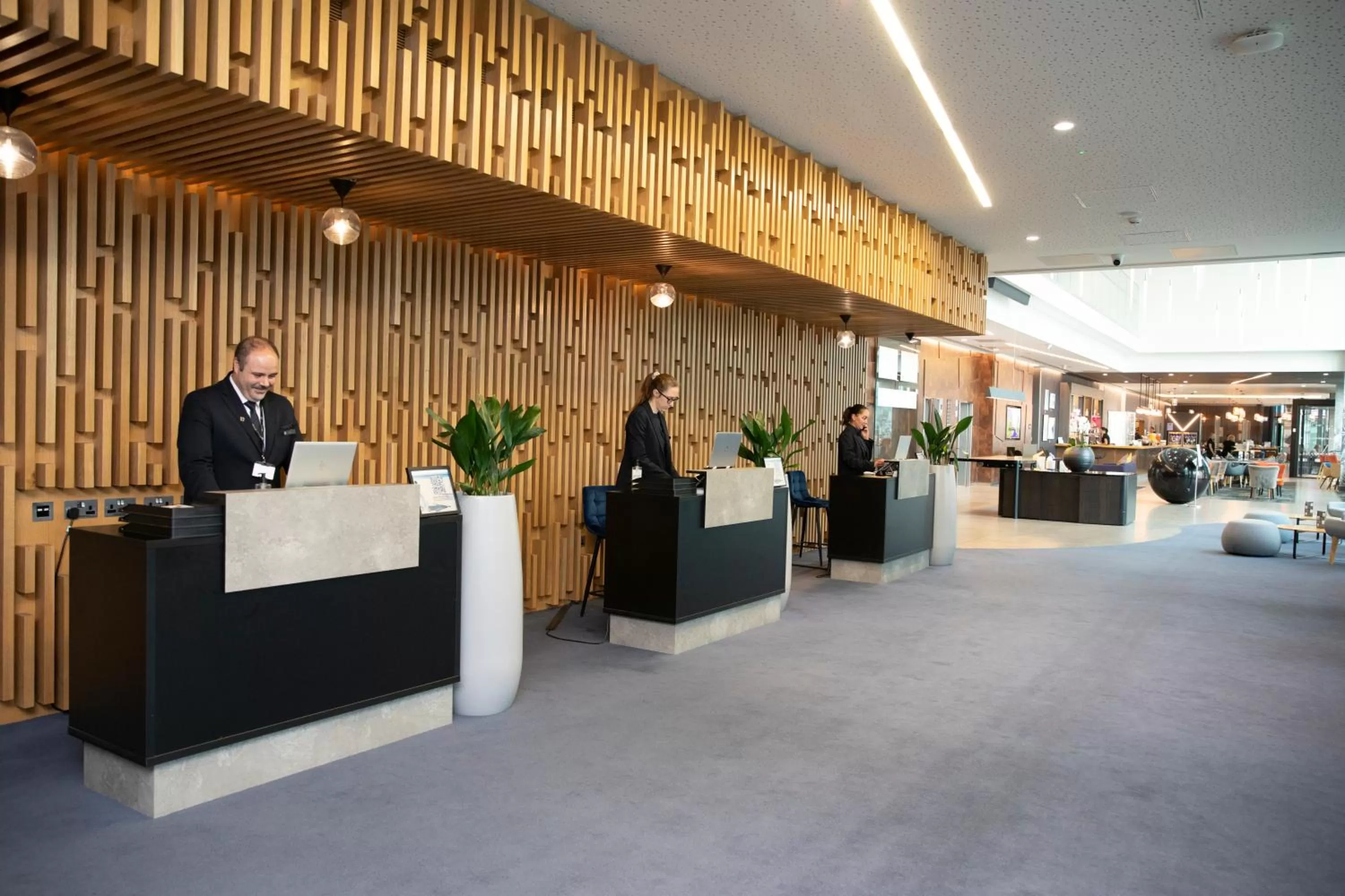 Staff in Pullman Liverpool