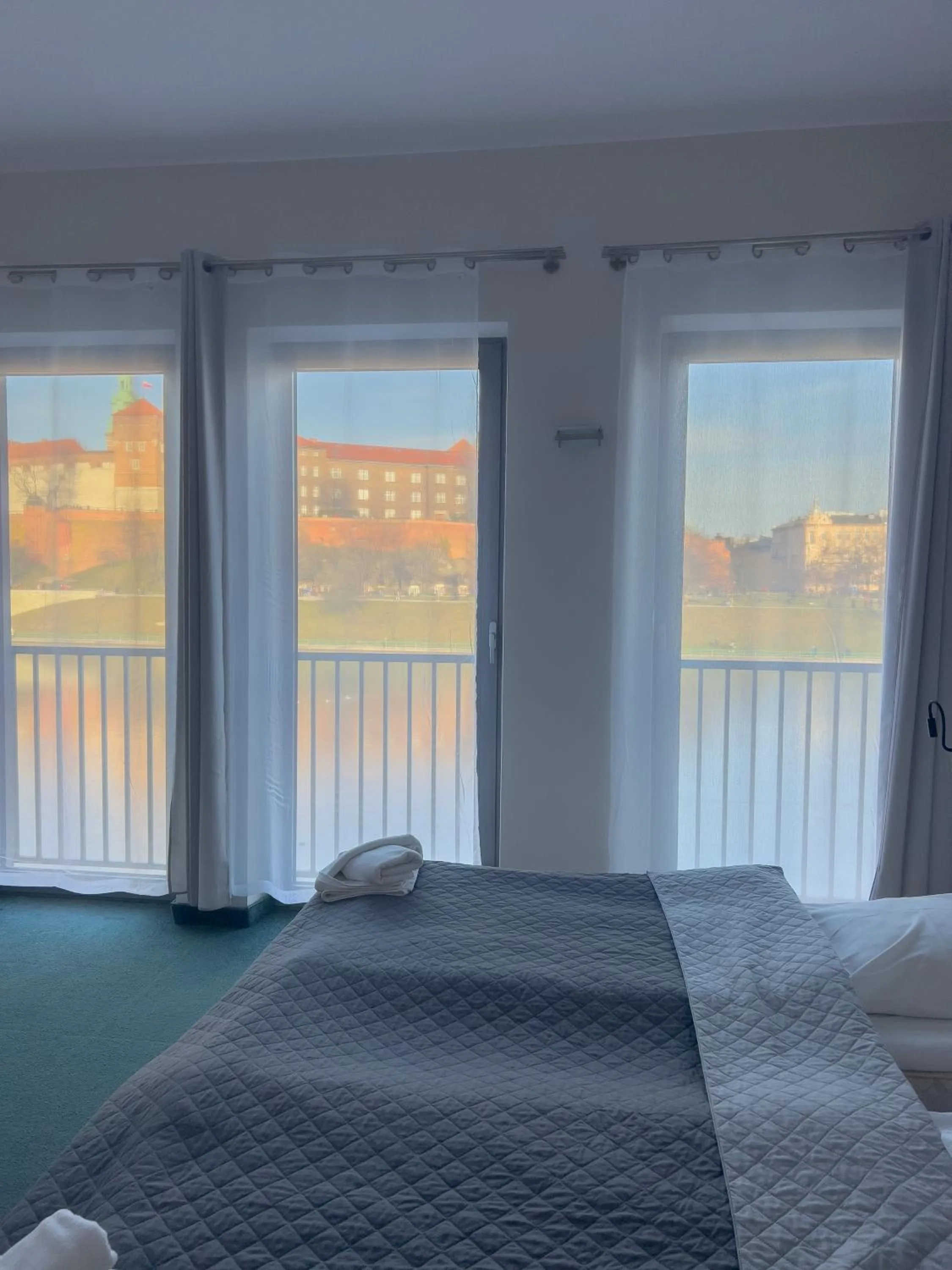 Bed in Hotel Poleski