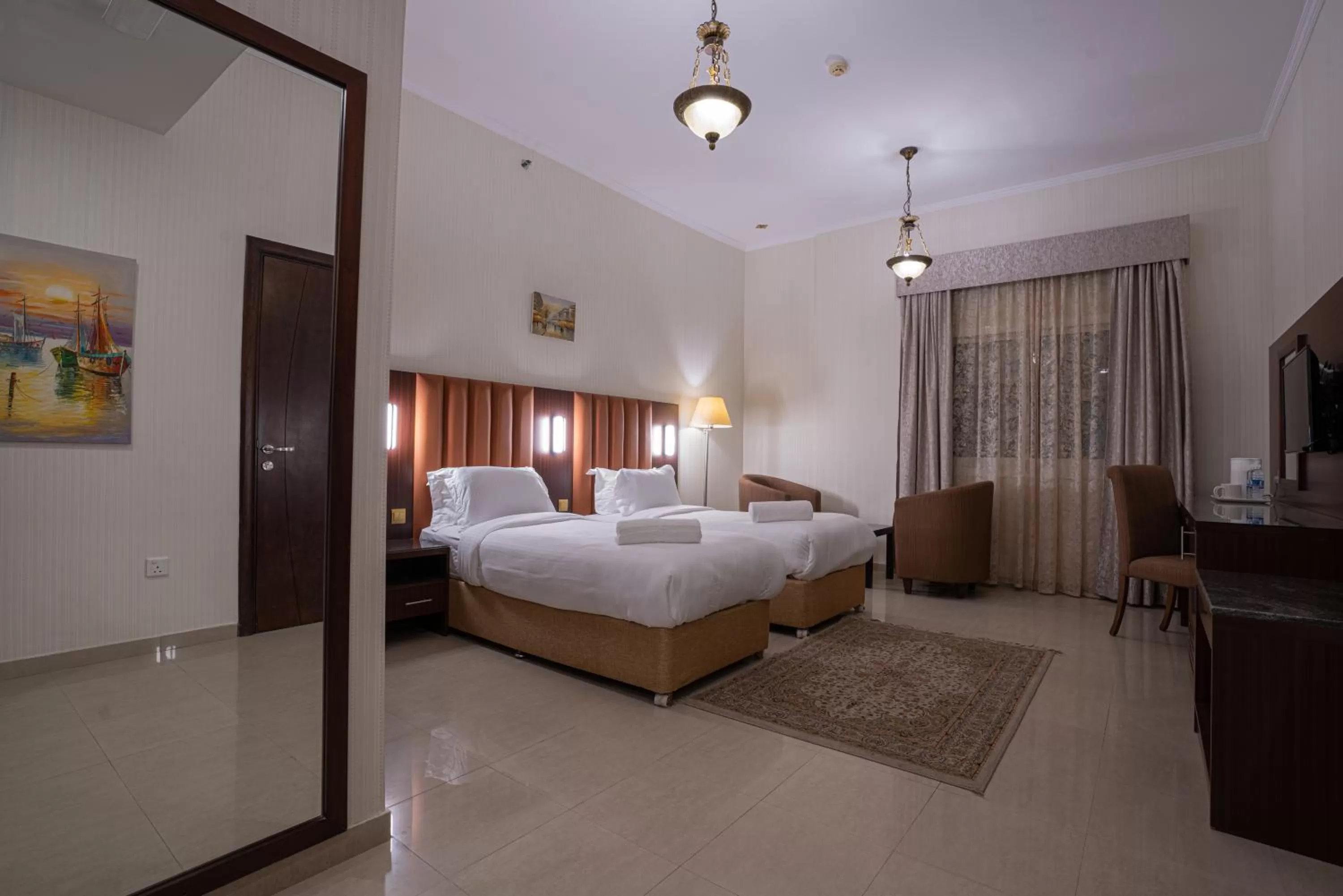 Bed in Vista City Hotel