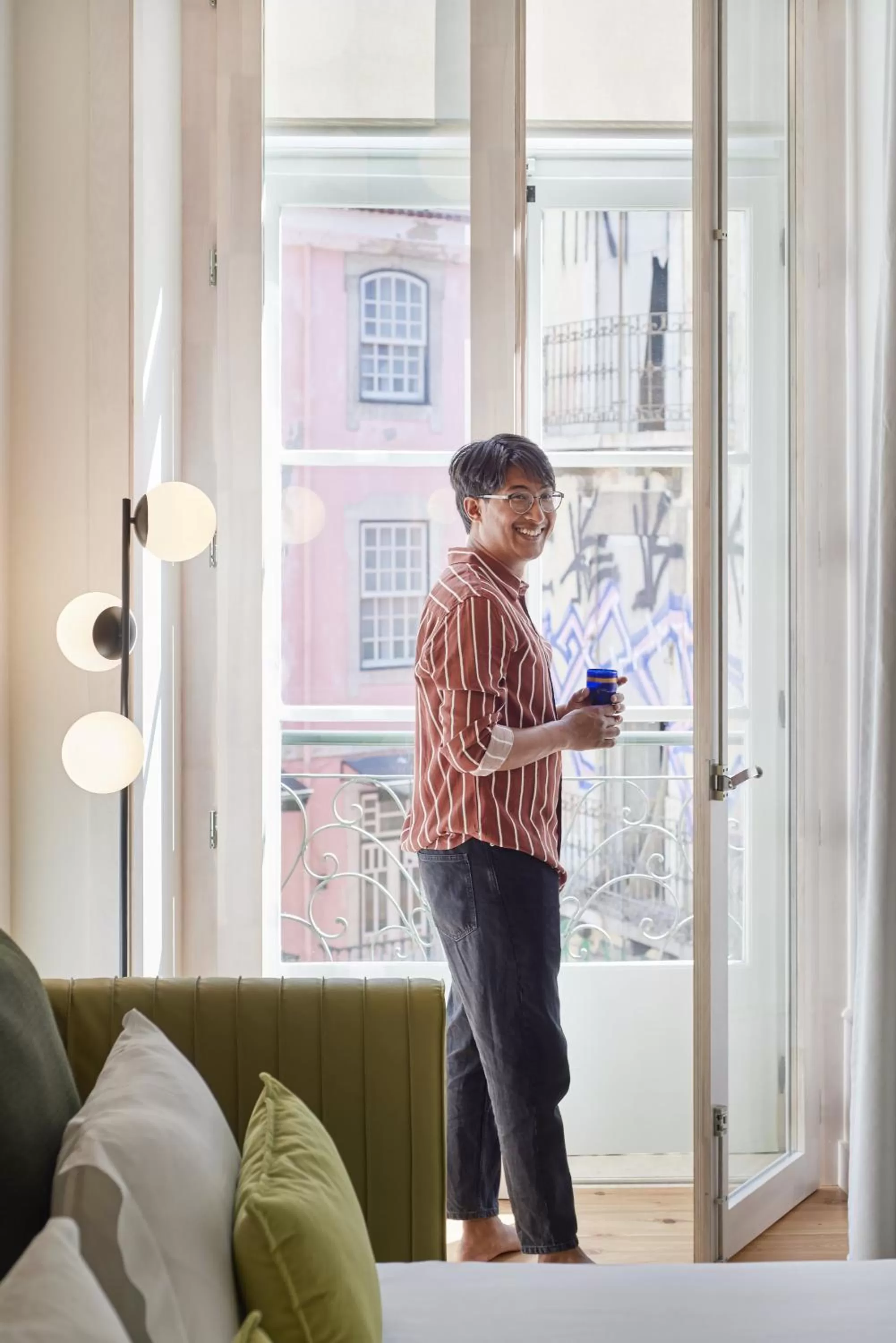 Bed in Cais Urban Lodge