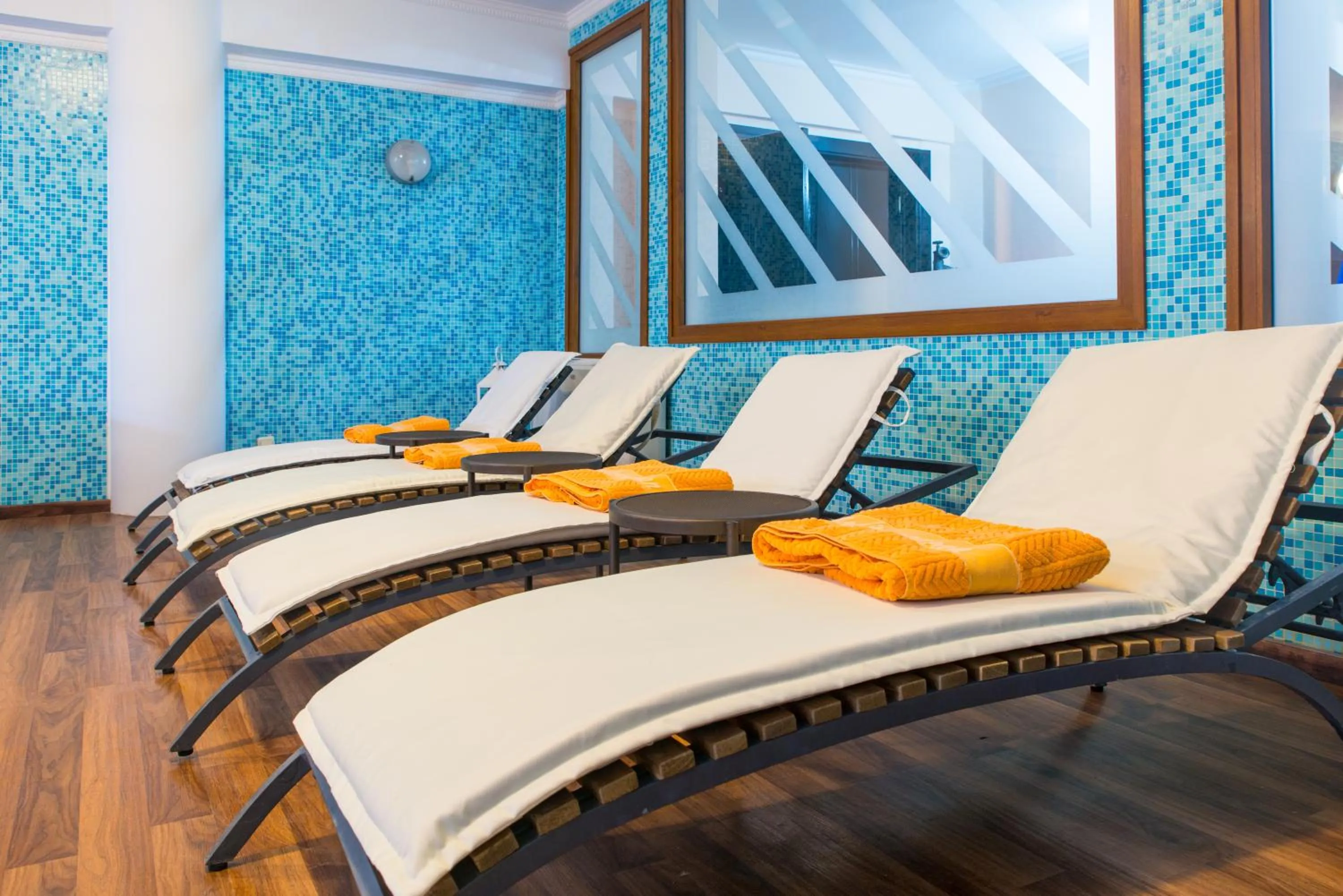 Sauna in Mediterranean Resort