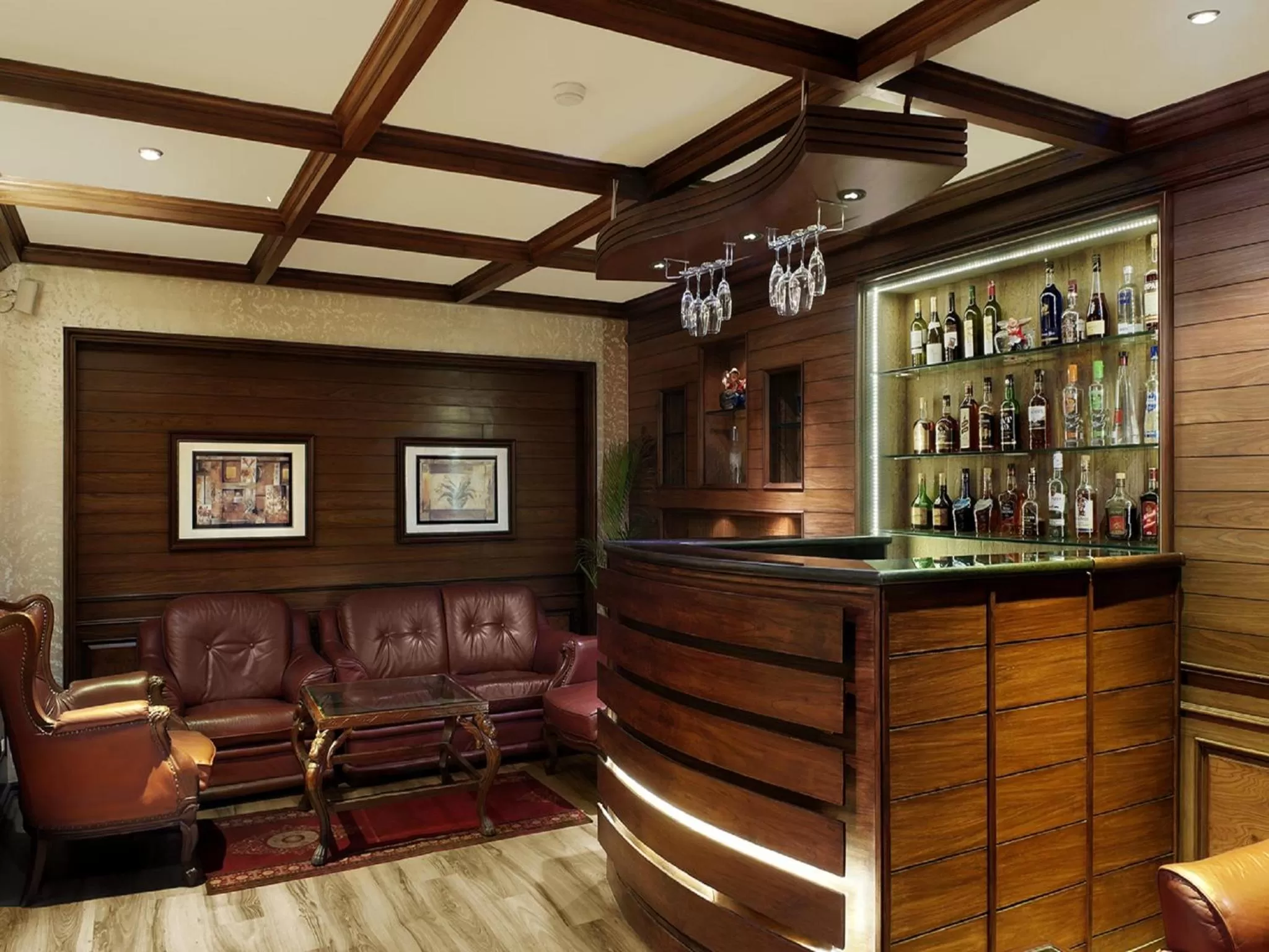 Lounge or bar in Ramada by Wyndham Mussoorie Mall Road