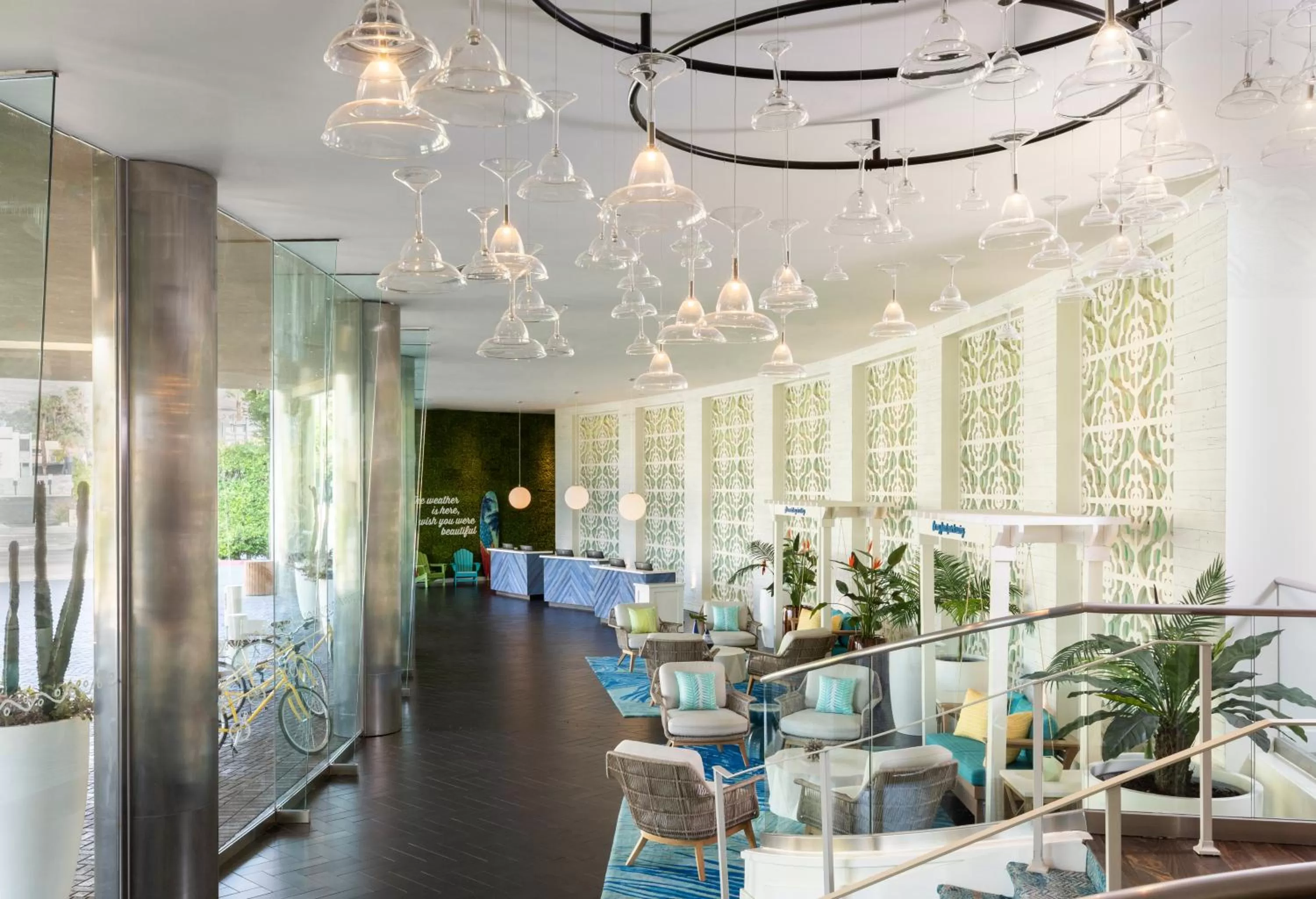 Lobby or reception in Riviera Resort Palm Springs