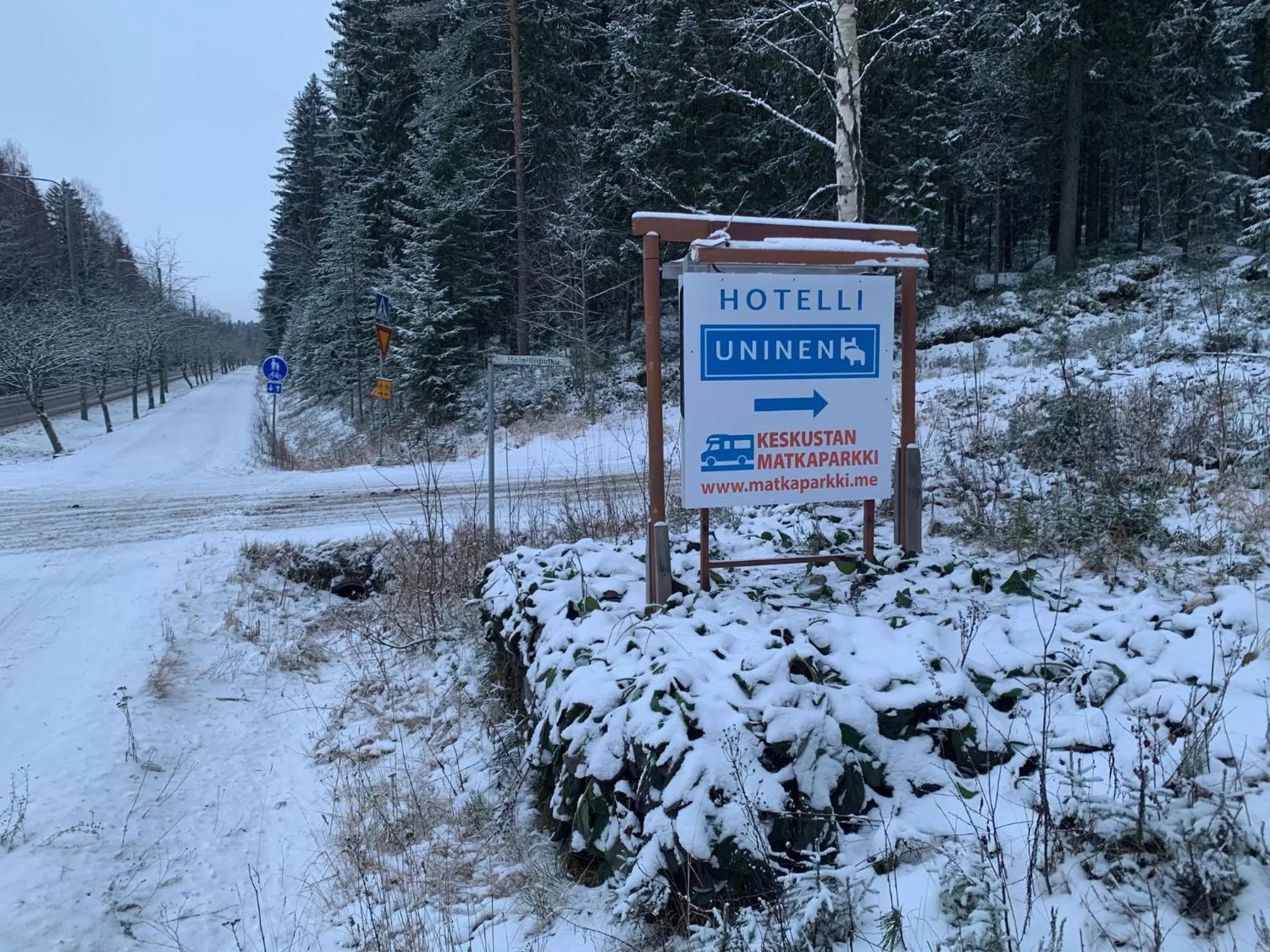 Area and facilities in Hotelli Uninen Äänekoski