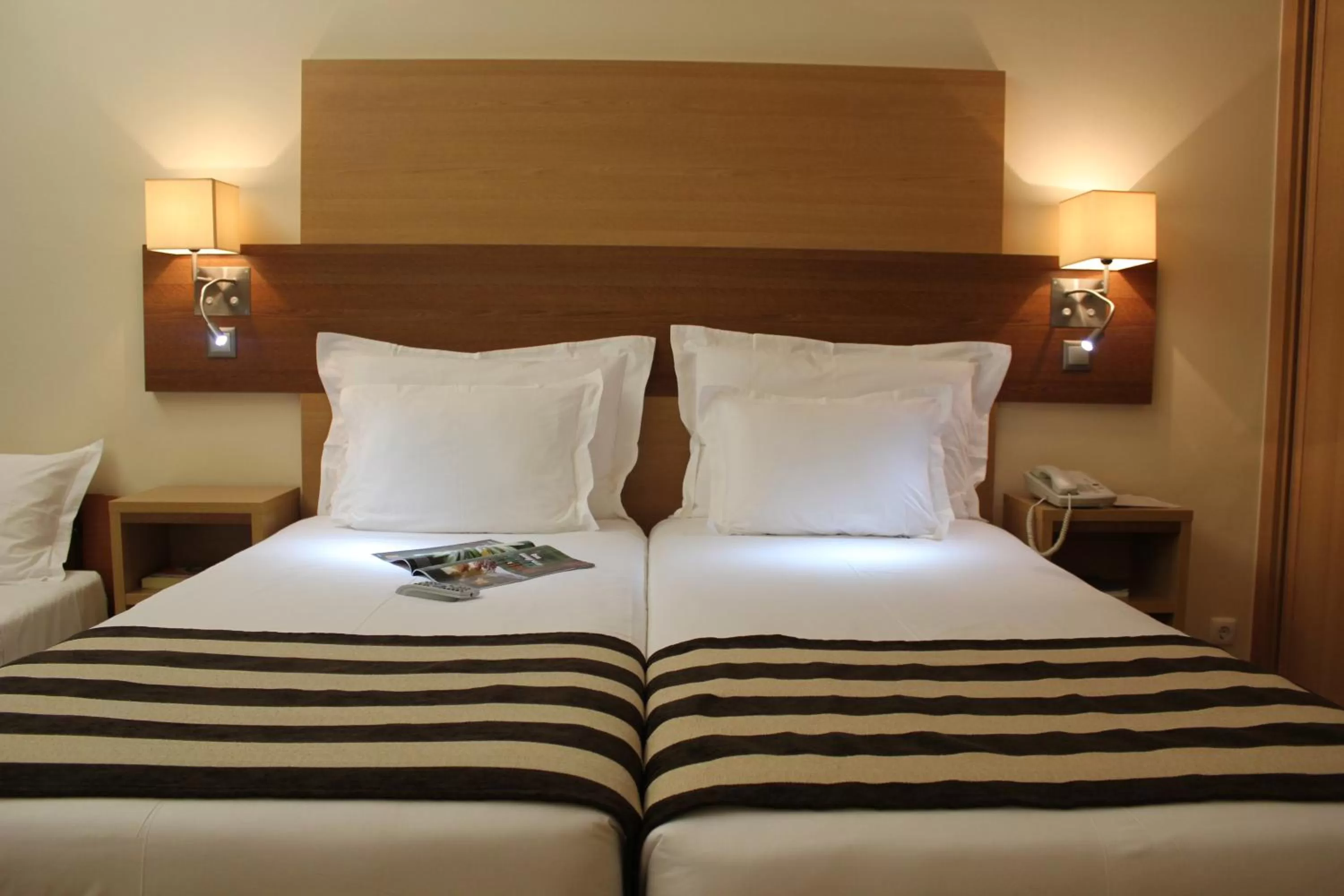 Bed in Hotel Principe Lisboa