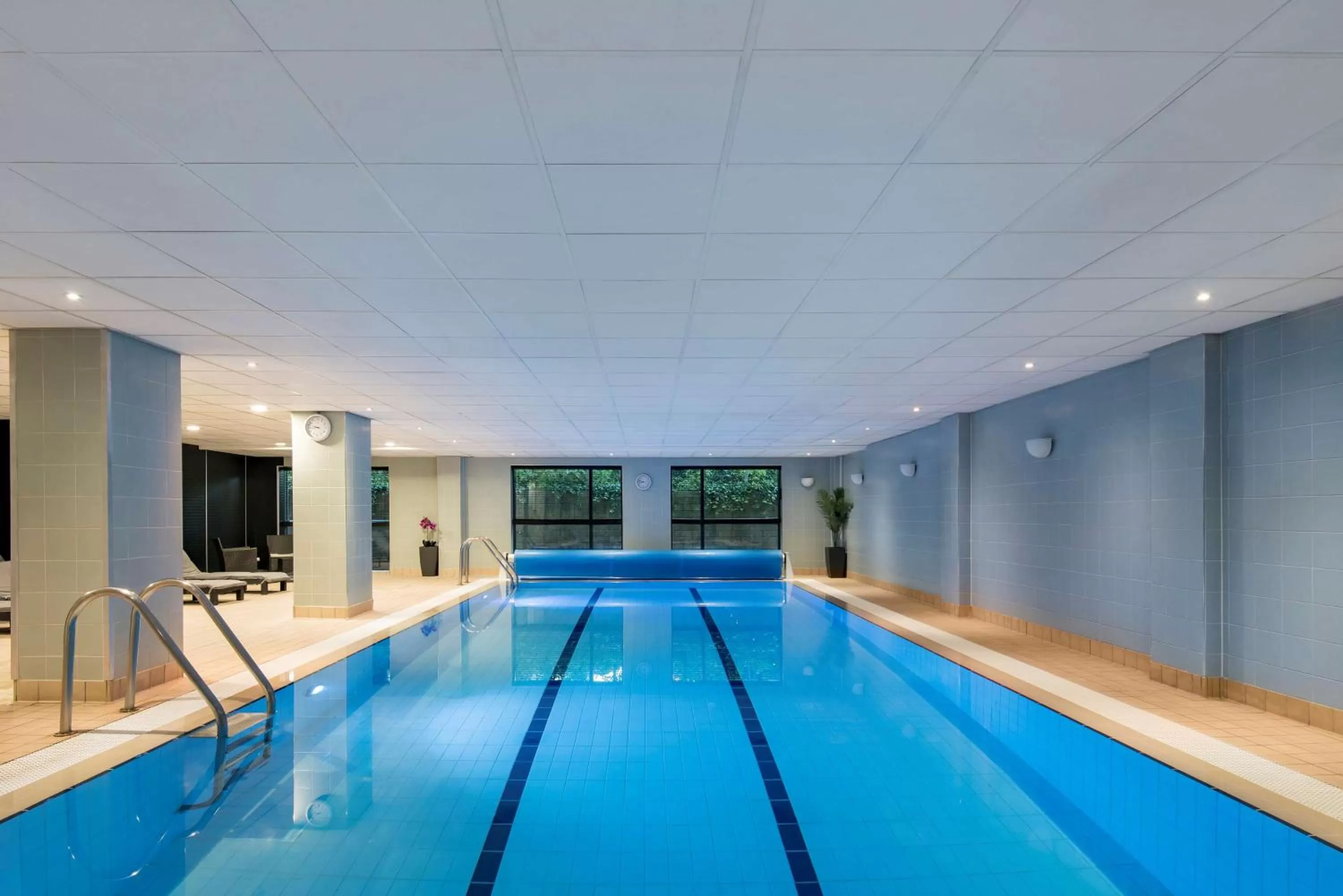 Pool view in Radisson Blu Manchester Airport