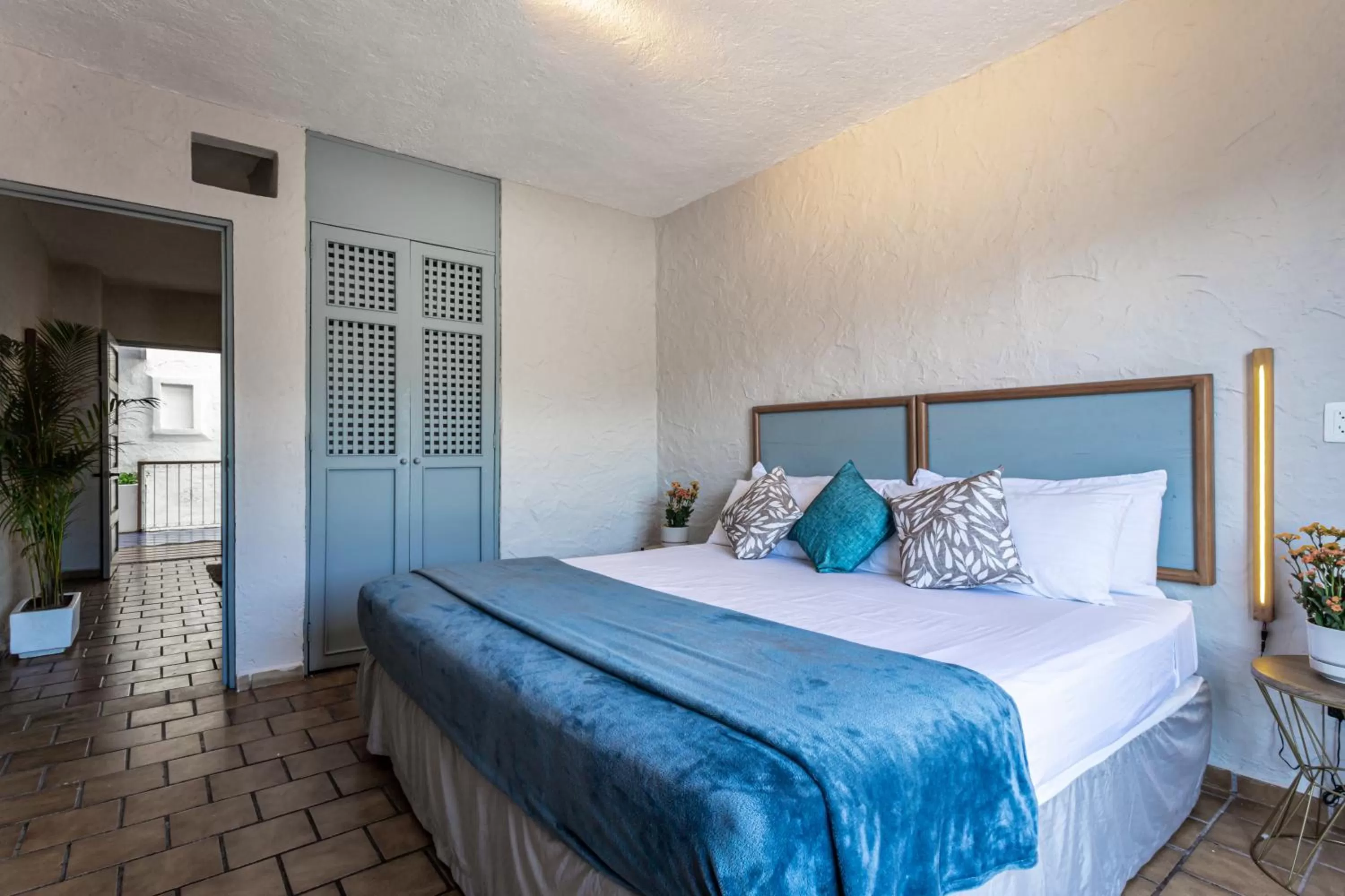 Bed in Soy Local Puerto Vallarta