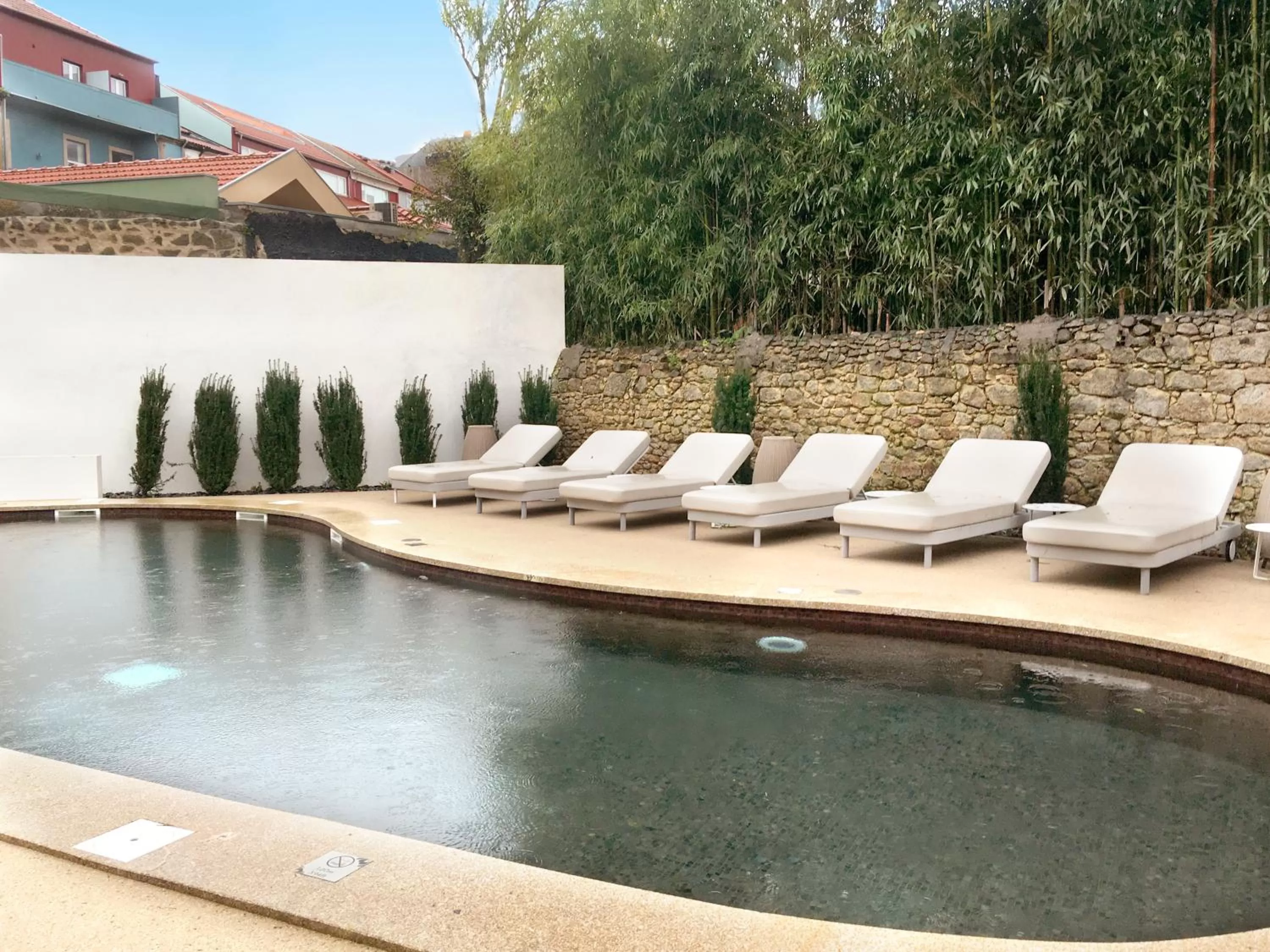 Swimming pool in Catalonia Porto