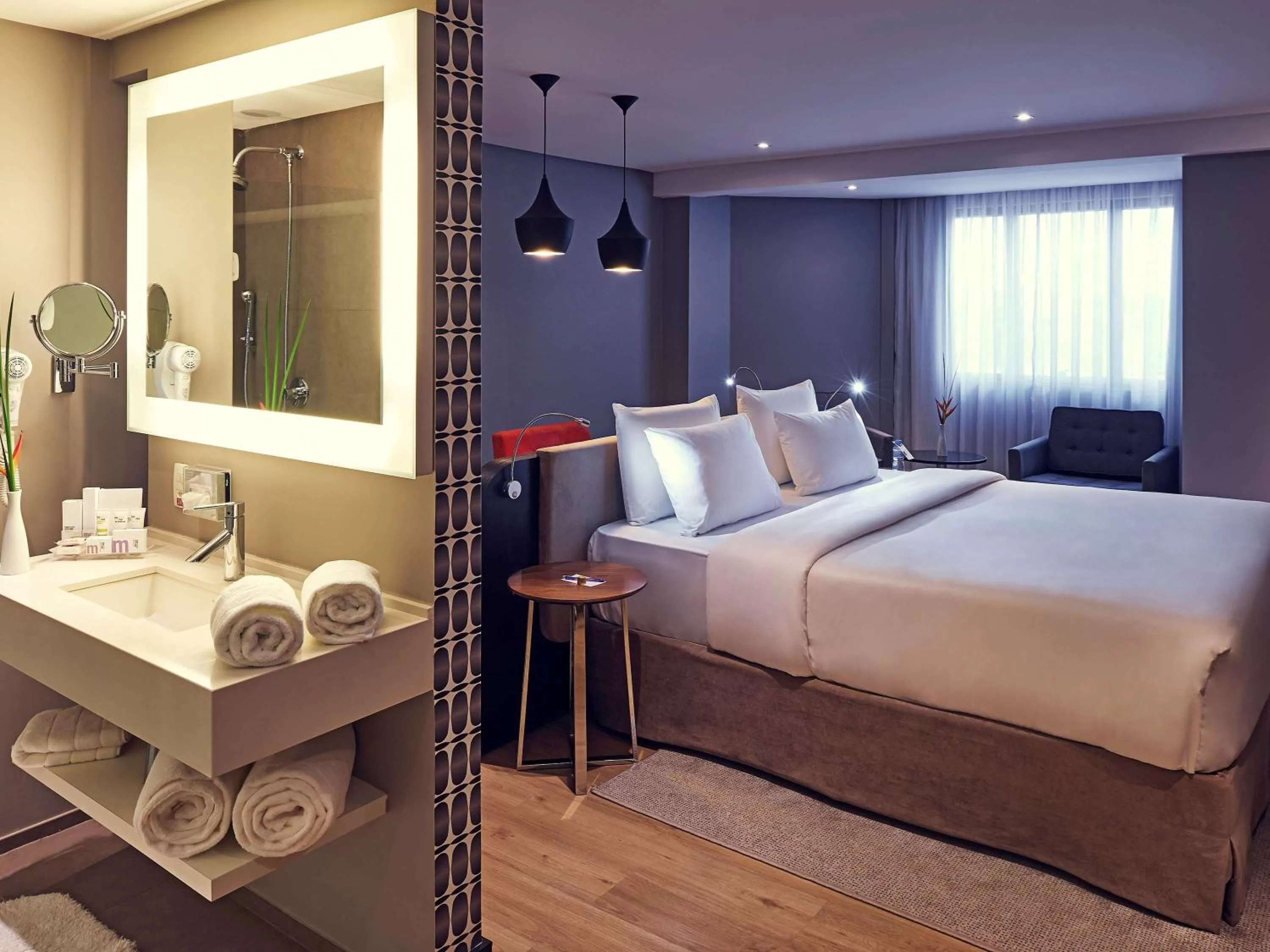 Bathroom, Bed in Grand Mercure Brasilia Eixo Monumental