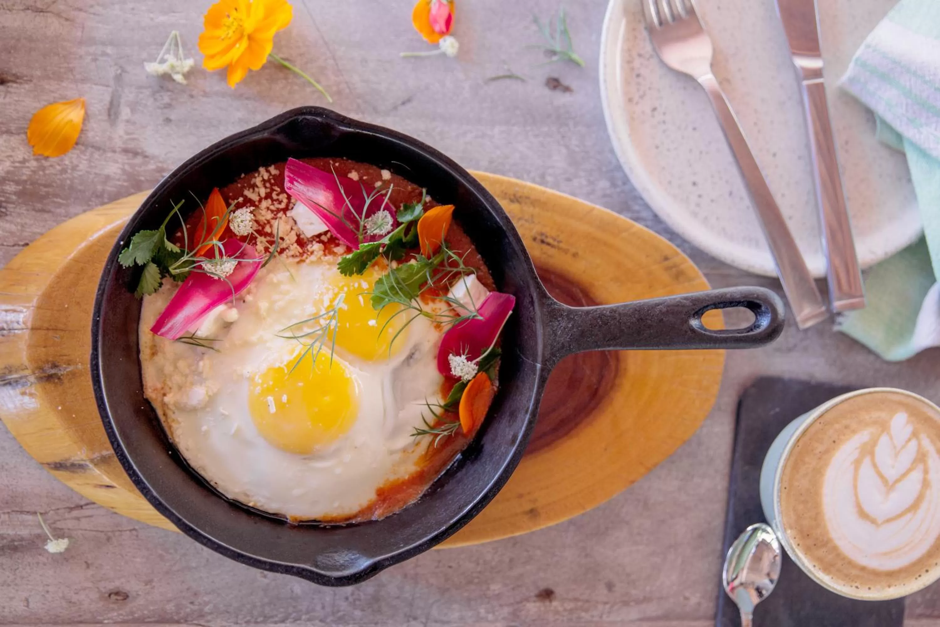 Breakfast in La Zebra Tulum, a Small Luxury Hotel