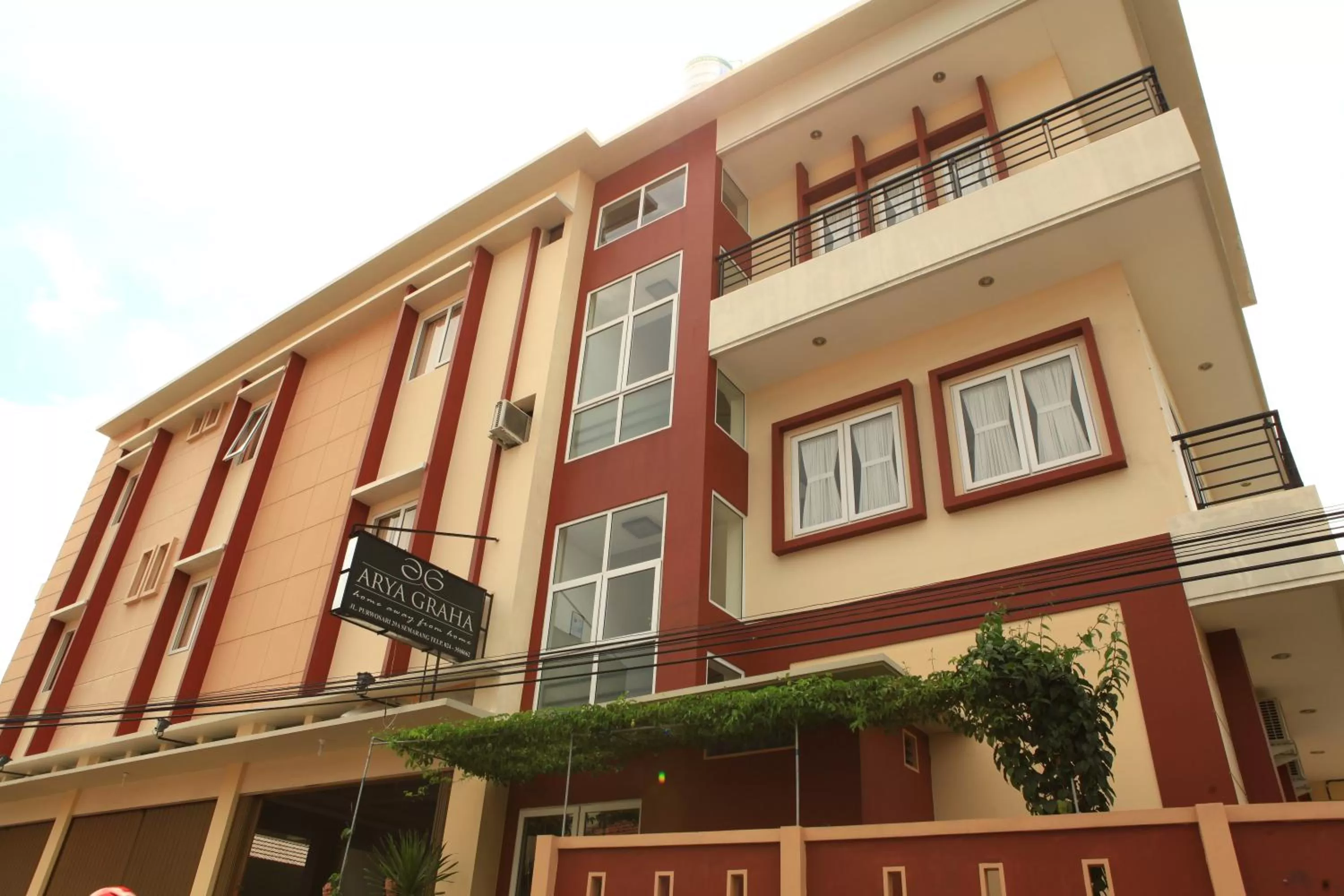 Facade/entrance in Arya Graha Semarang