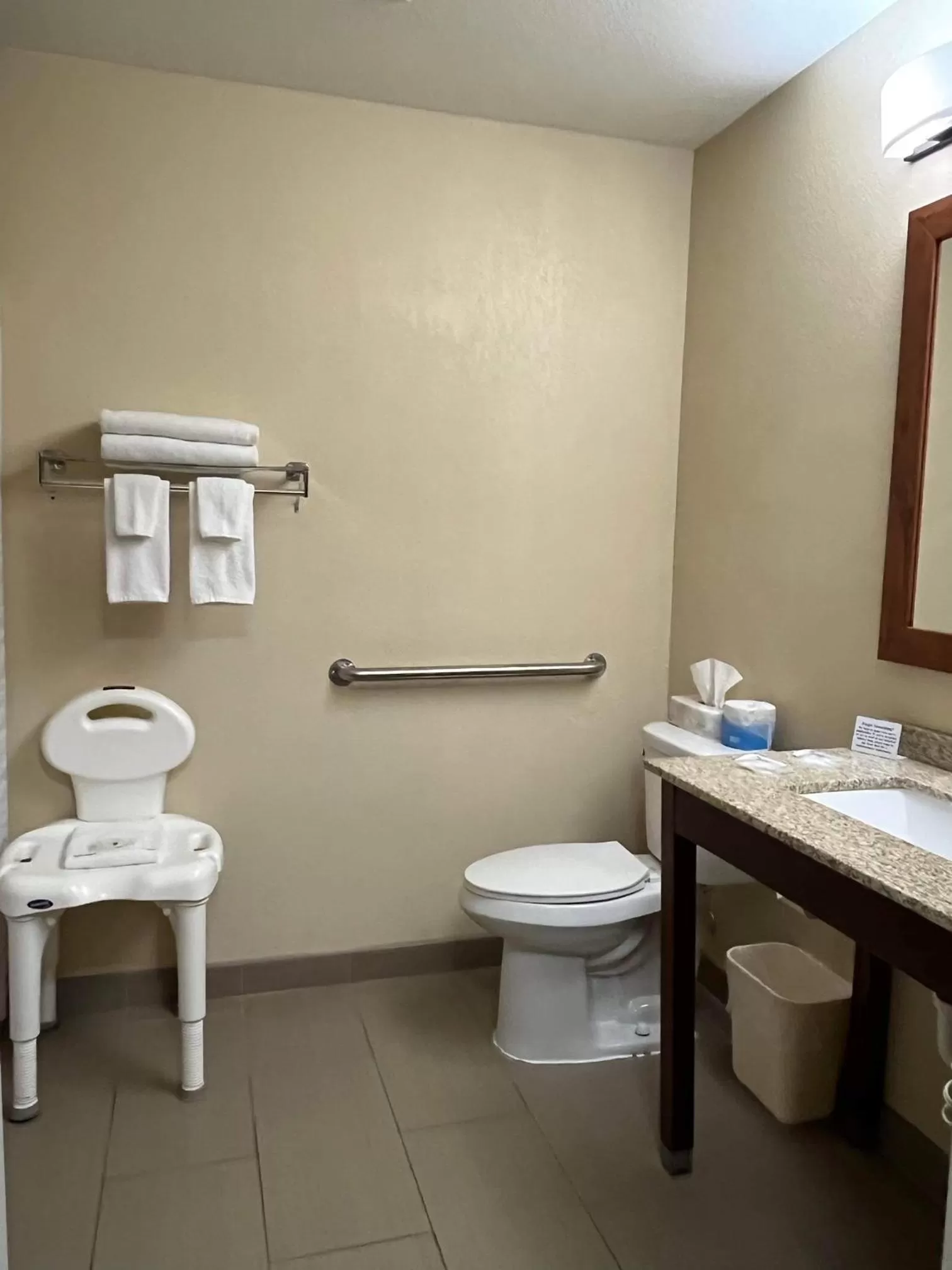 Toilet in Quality Inn & Suites