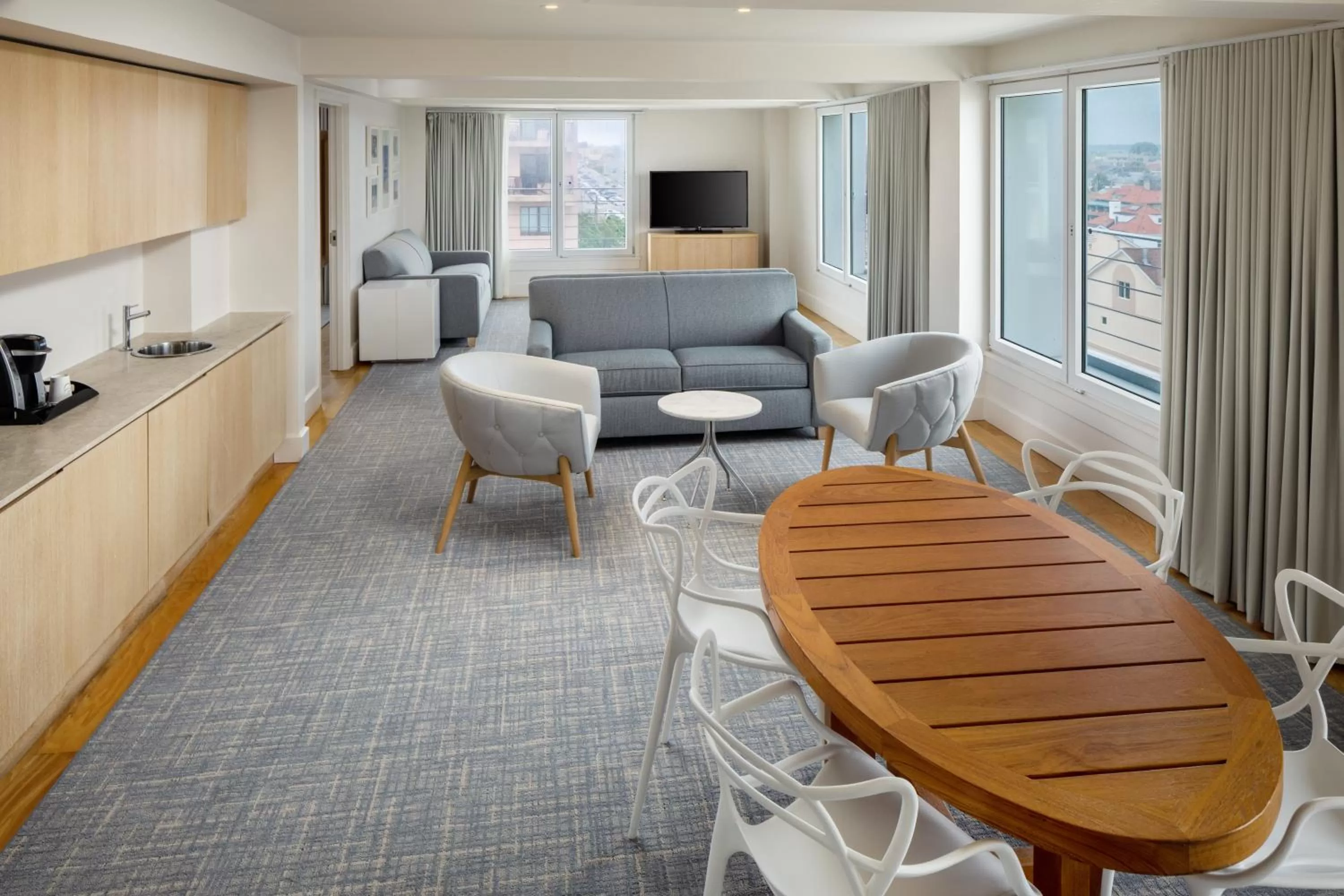 Living room in Allegria Hotel