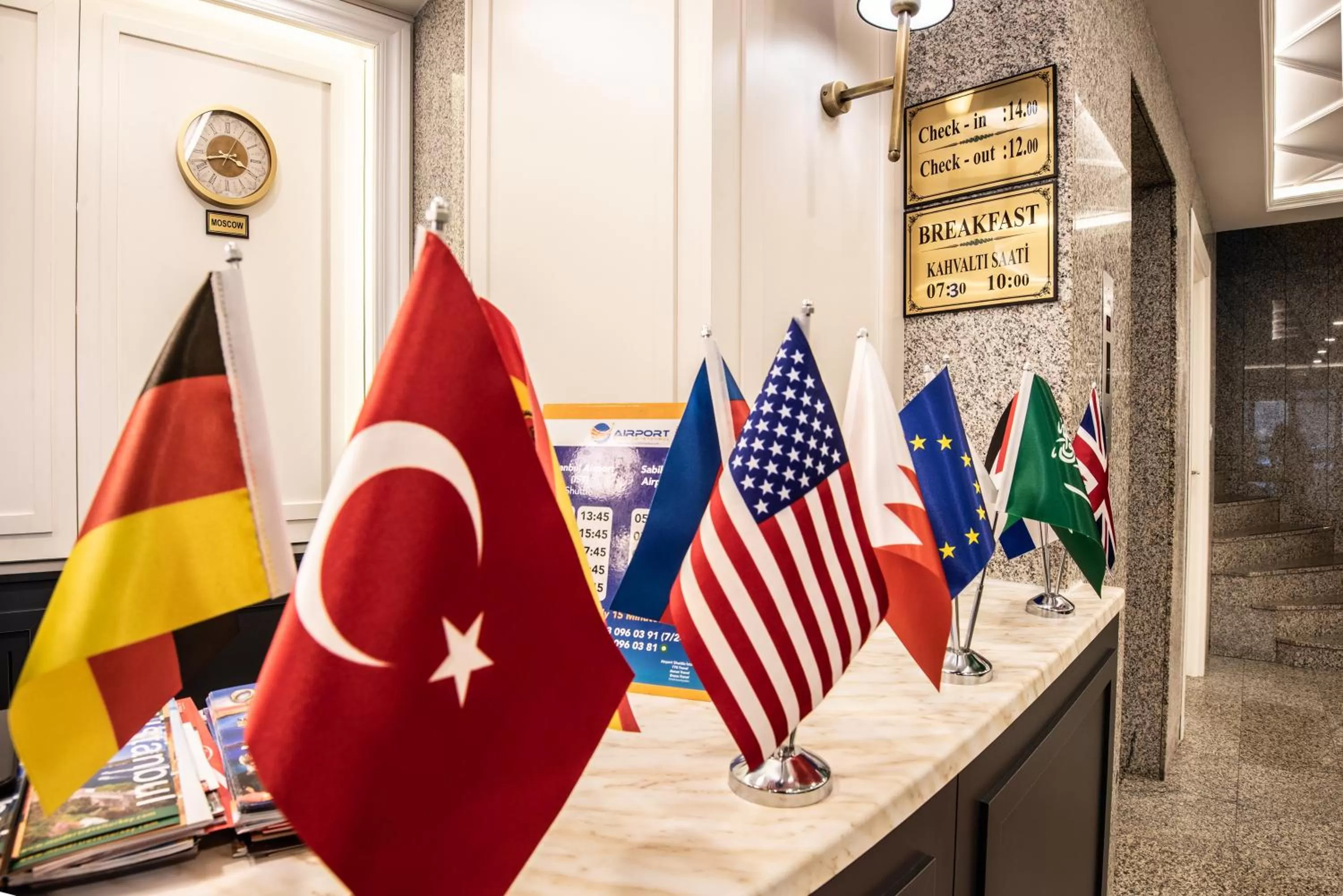 Decorative detail in Royal Bosphorus Hotel & SPA Hamam