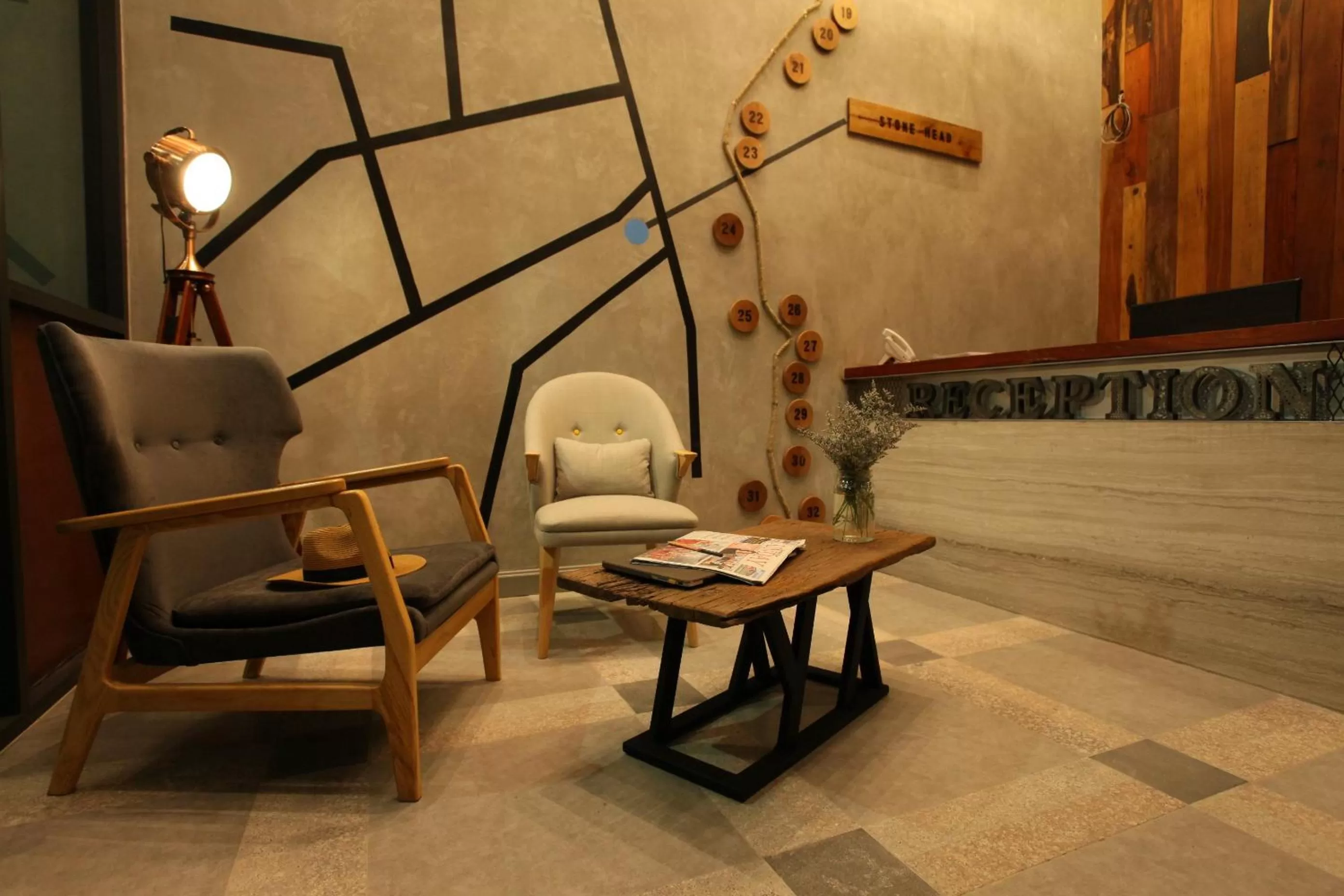 Lobby or reception in Stone Head Hua Hin