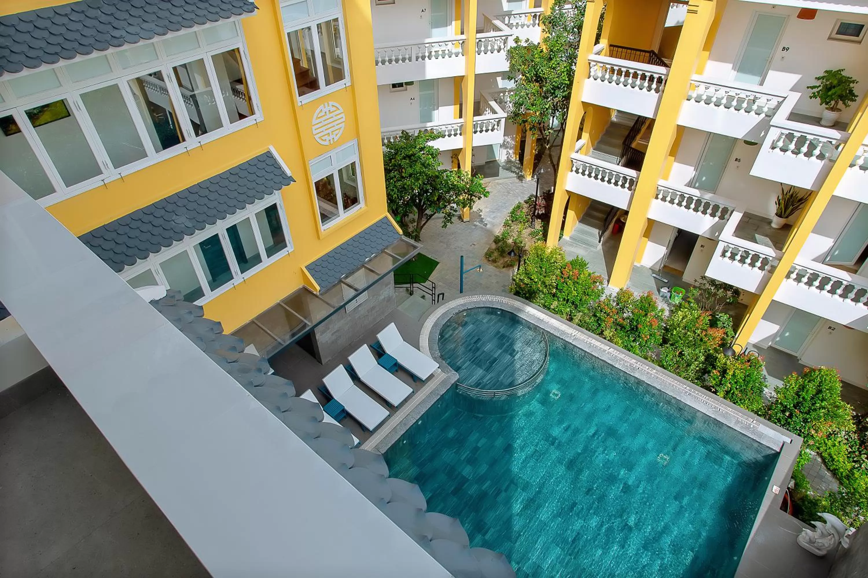 Property building in Hoi An Aurora Riverside Hotel and Spa