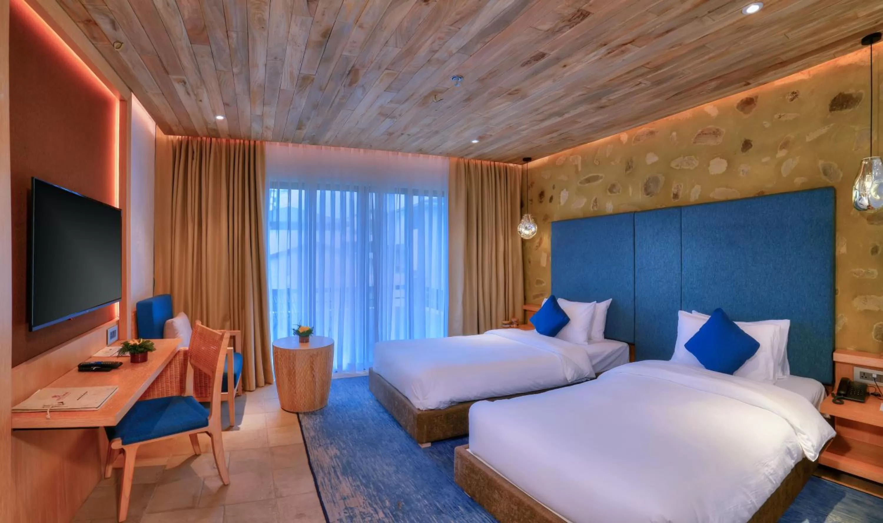 Bedroom, Bed in Hotel Barahi Pokhara