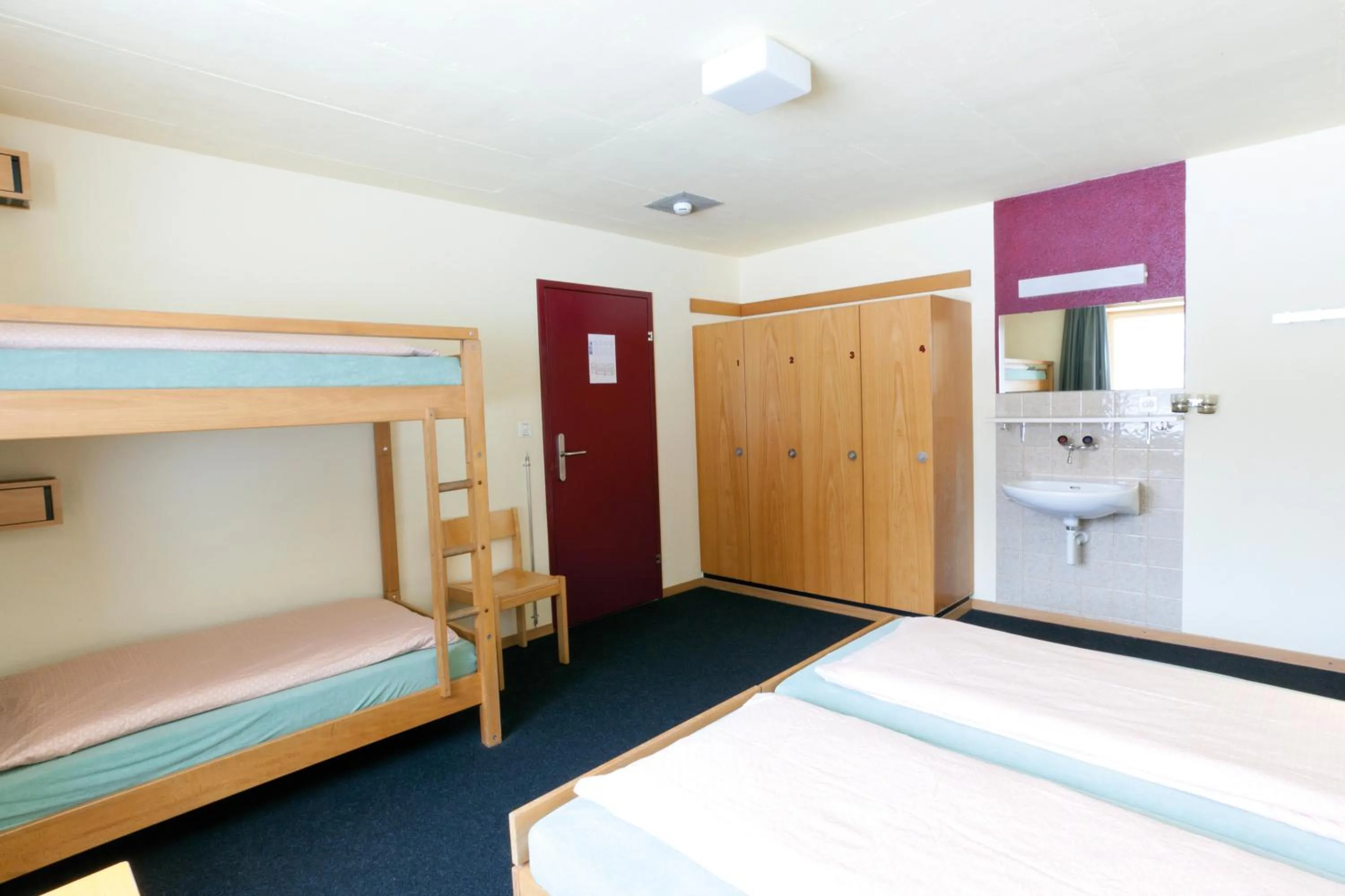 Bed in St. Moritz Youth Hostel