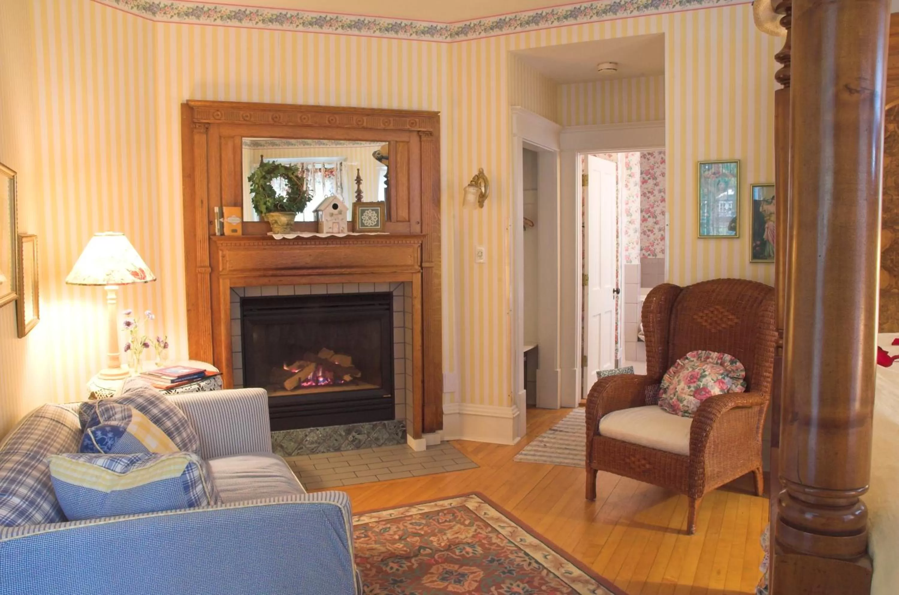 Living room in White Lace Inn