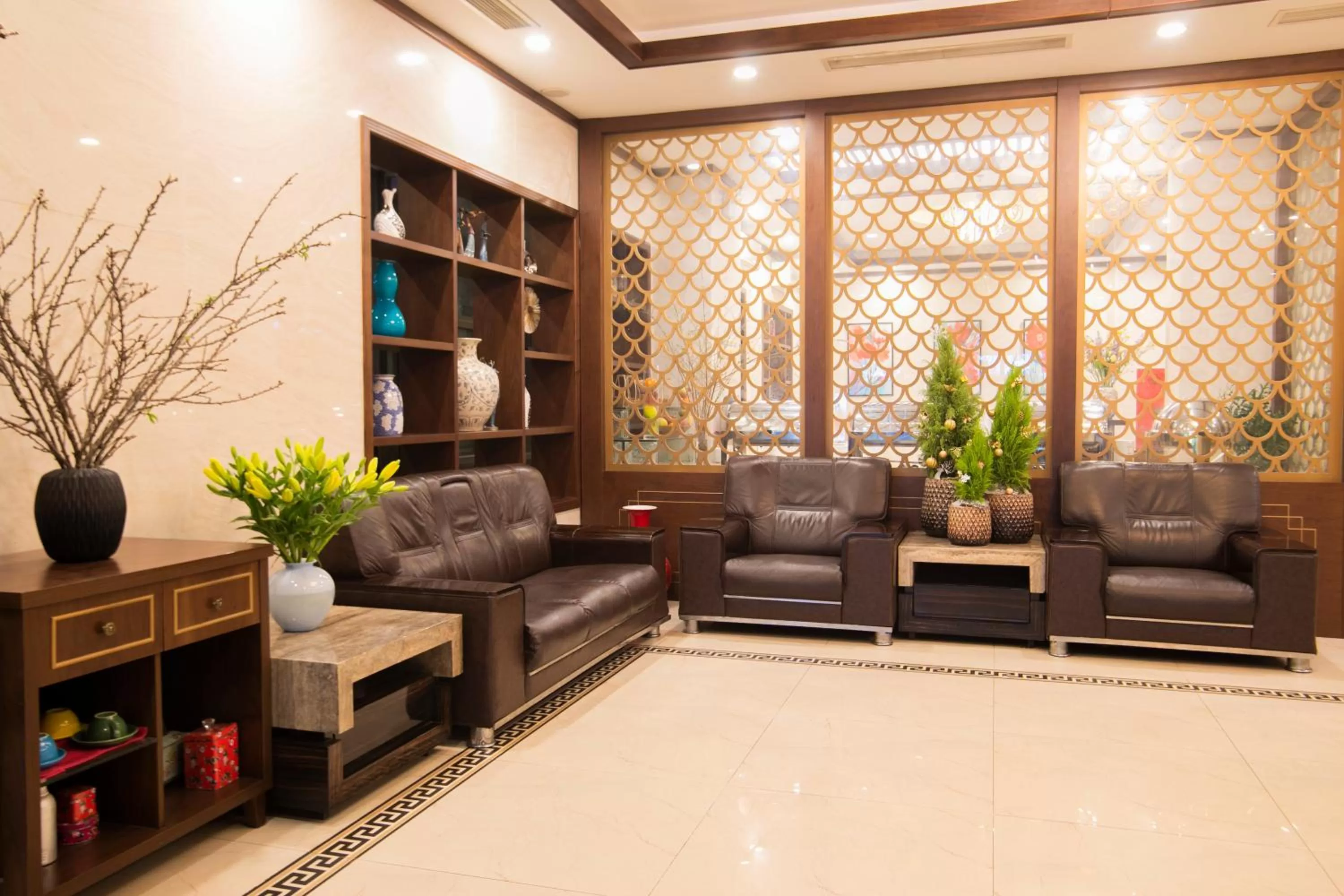 Lobby or reception in Western Hanoi Boutique Hotel
