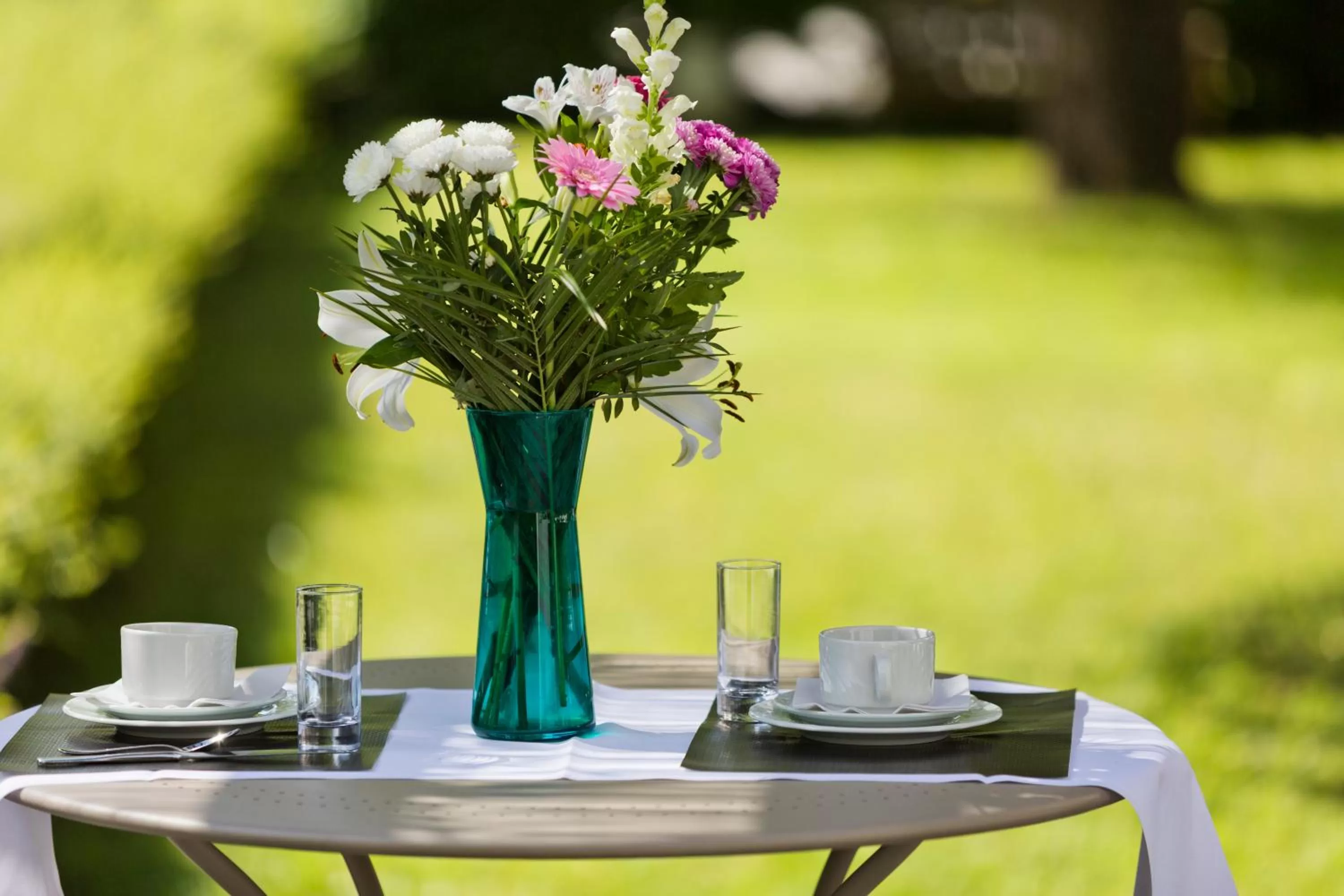 Garden in Hotel Les Terrasses