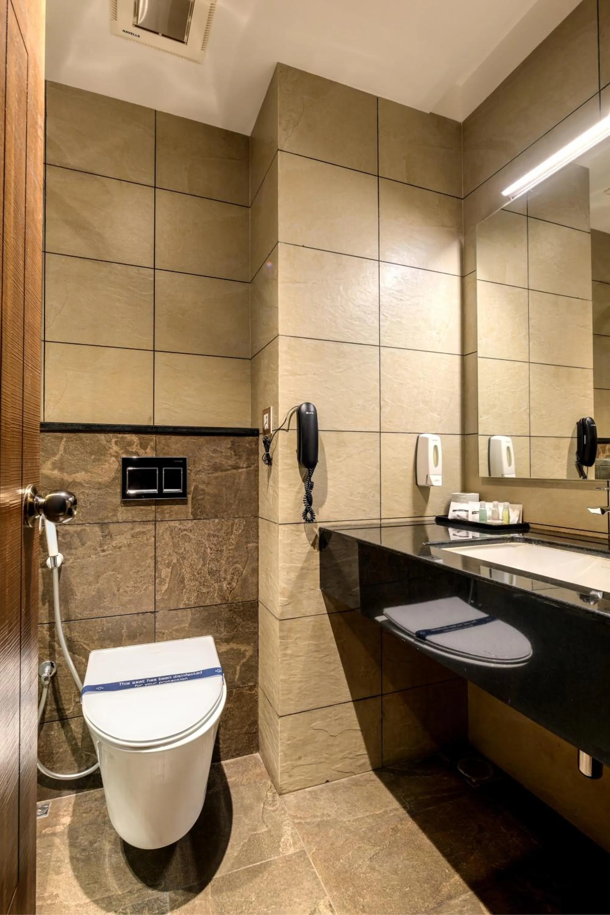 Shower in Sundex Hotel