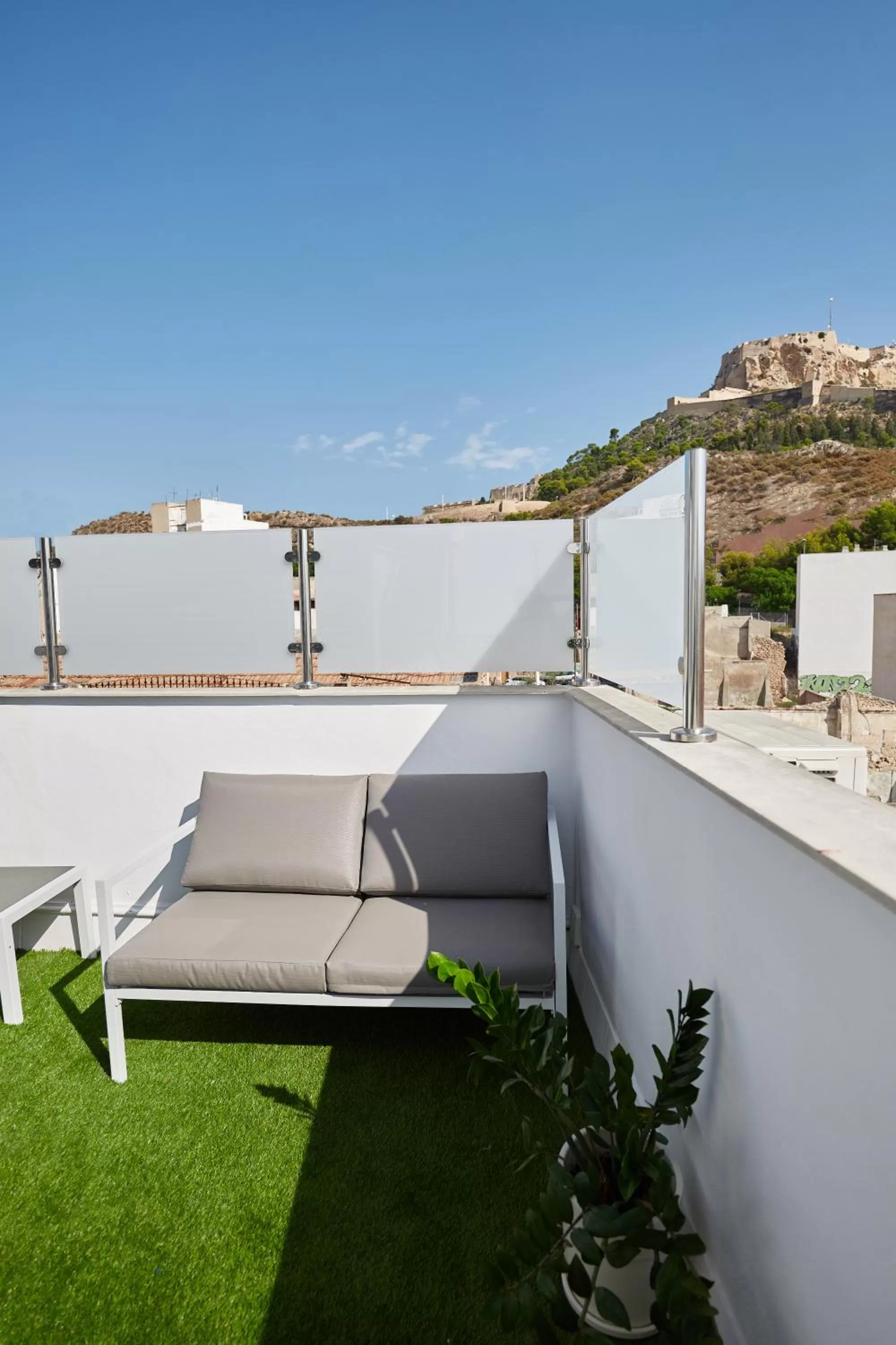 Patio in Apart-hotel Happy Life