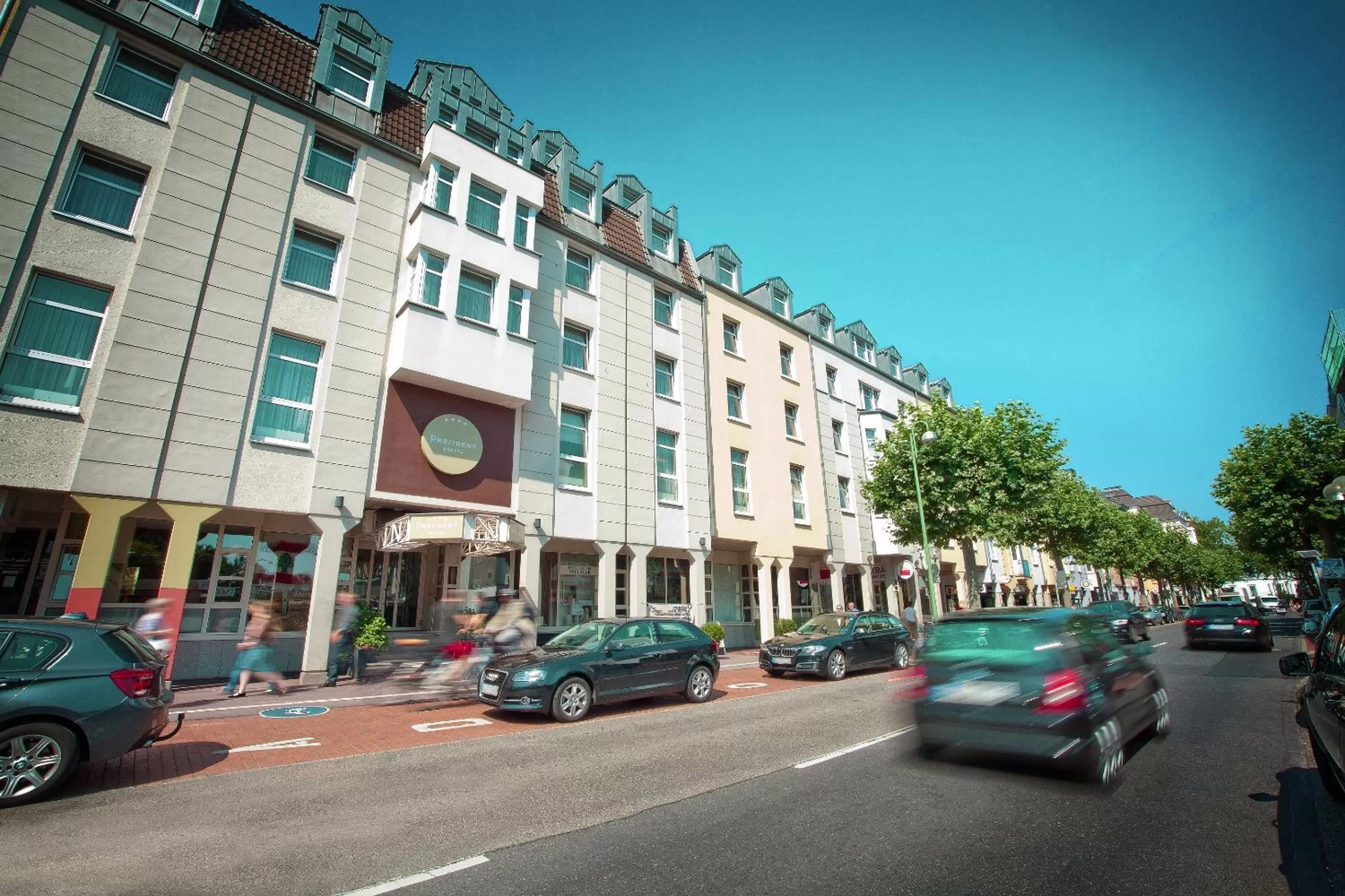 Facade/entrance in Best Western Hotel President